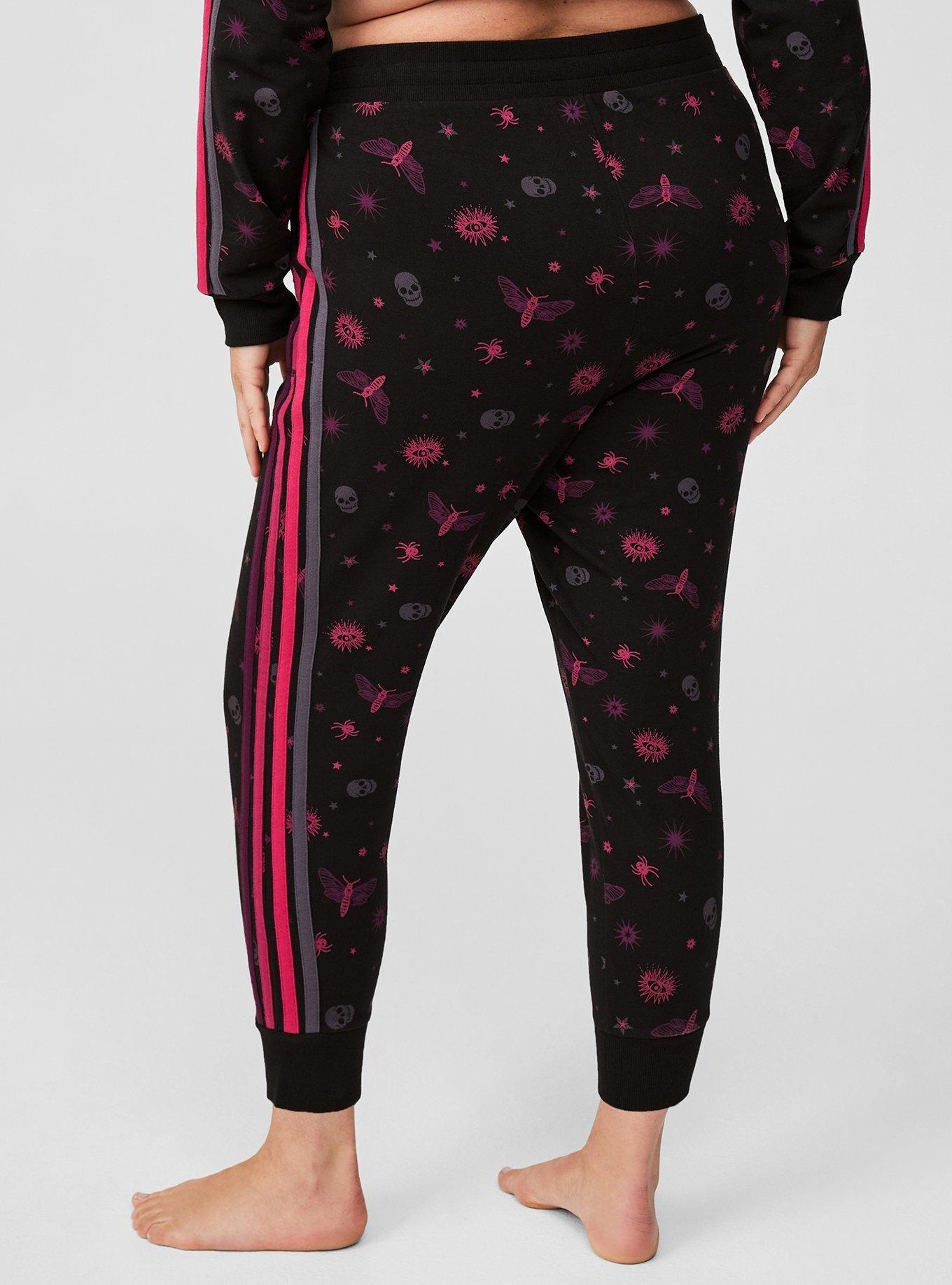 Everyday Fleece Stripe Active Jogger, MIDNIGHT ICONS DEEP BLACK, alternate