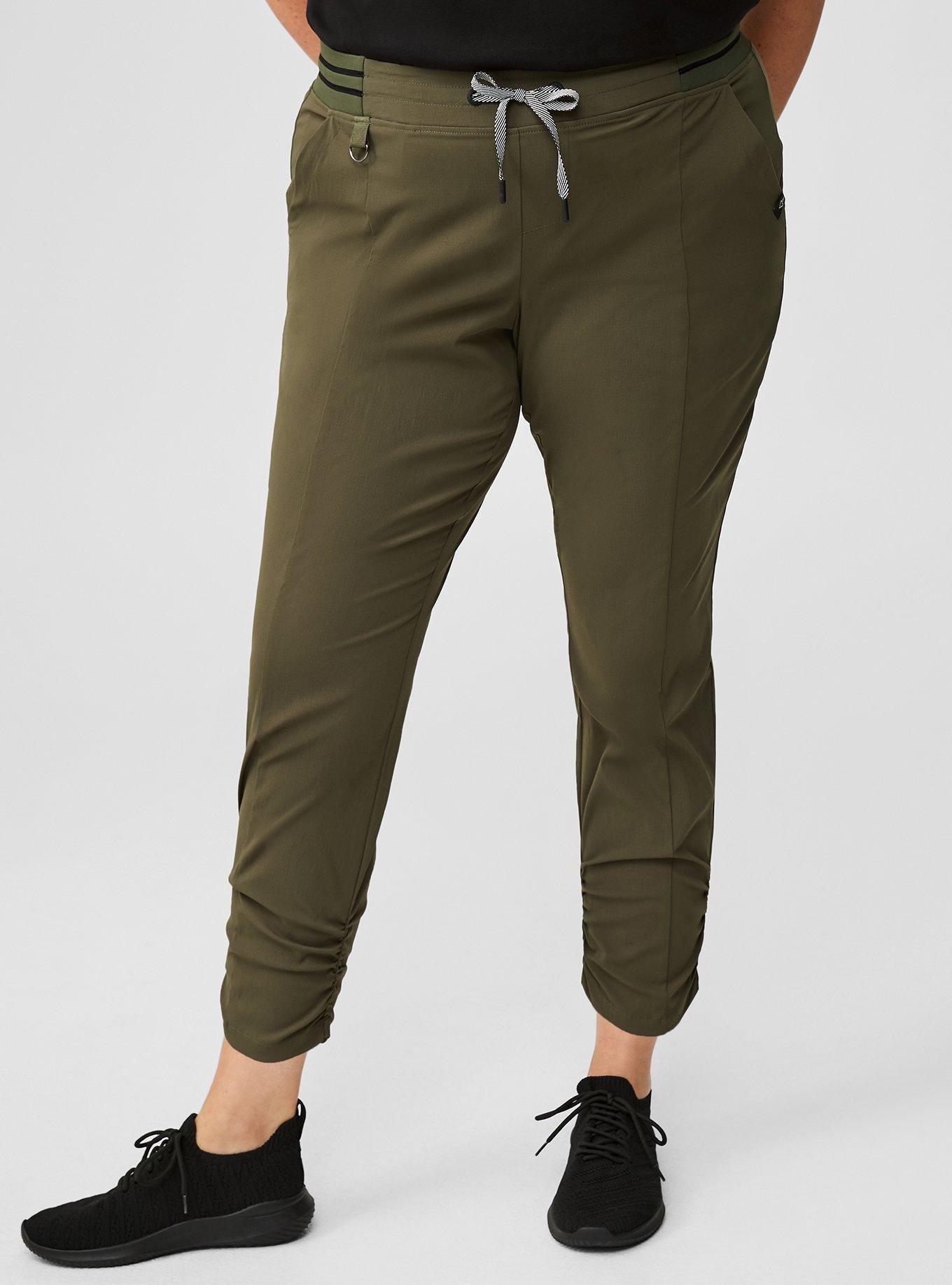 Happy Camper Ripstop Striped Crop Active Park Hopper Pant