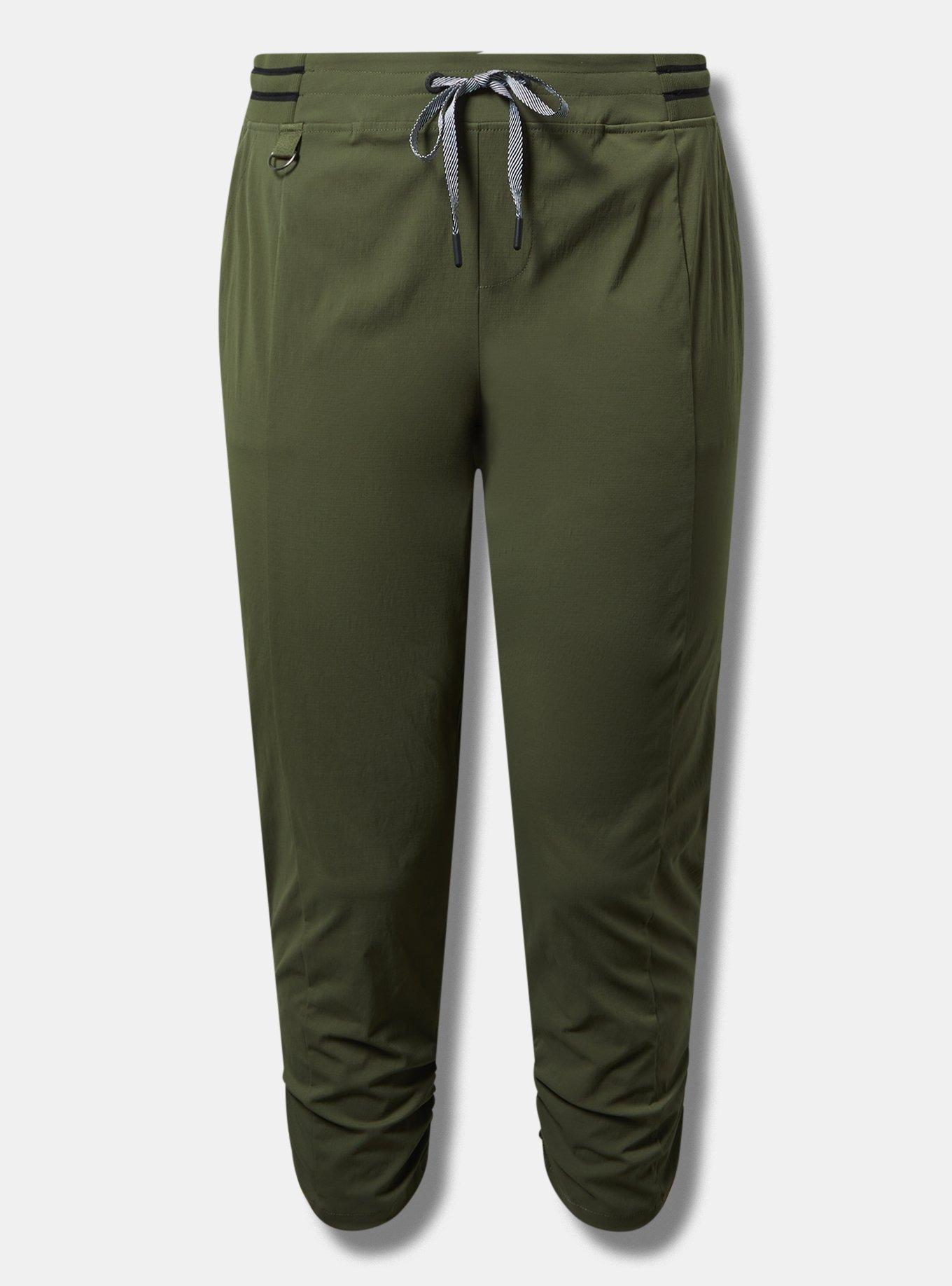 Happy Camper Ripstop Striped Crop Active Park Hopper Pant