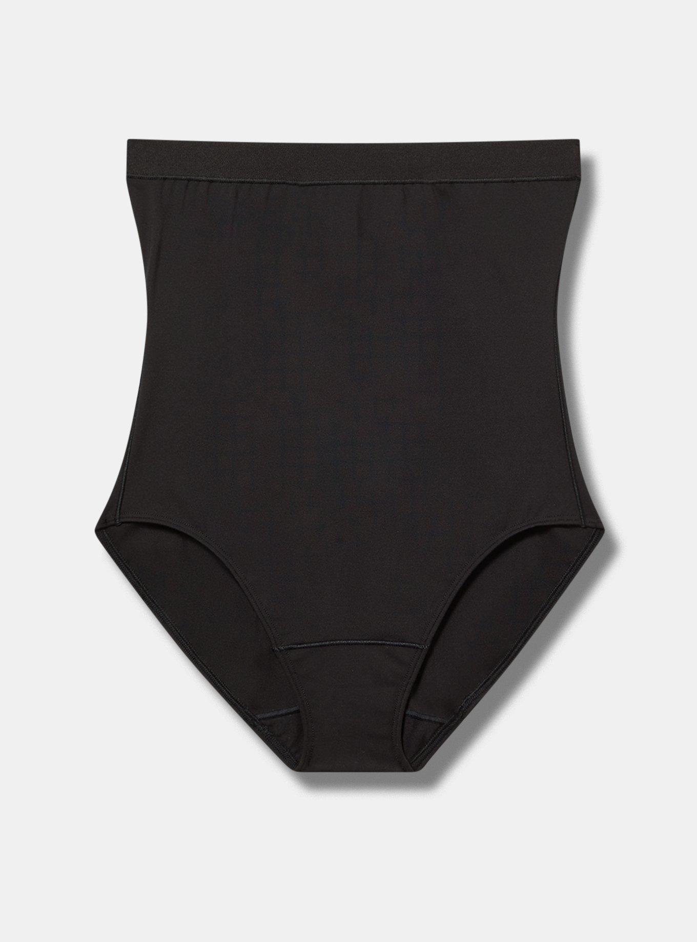 Level 1 Smoothing Ultra-High Waist Brief Panty, RICH BLACK, hi-res