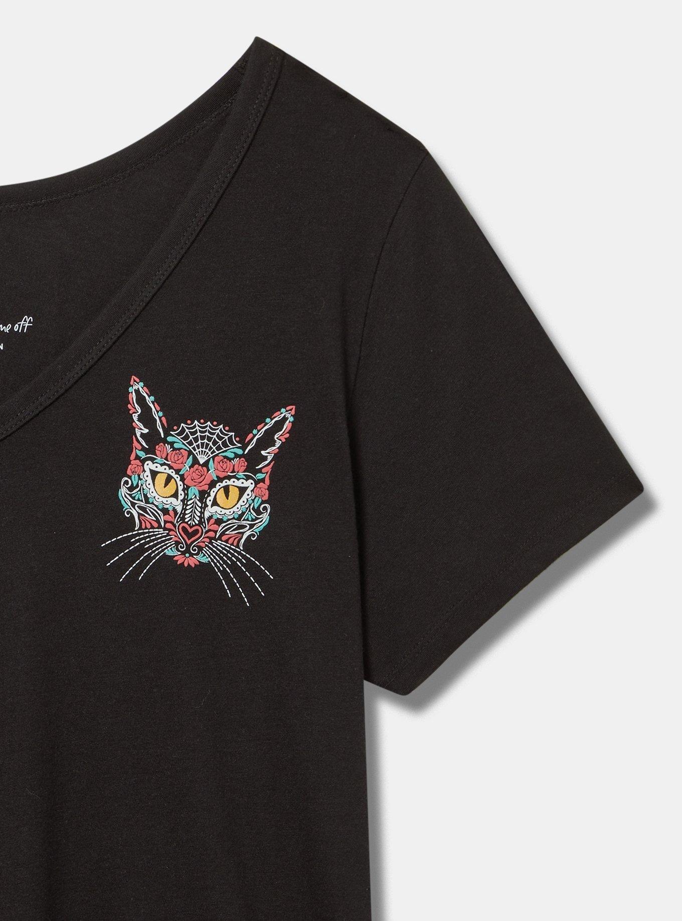 Cat Classic Signature Jersey Girlfriend Tee