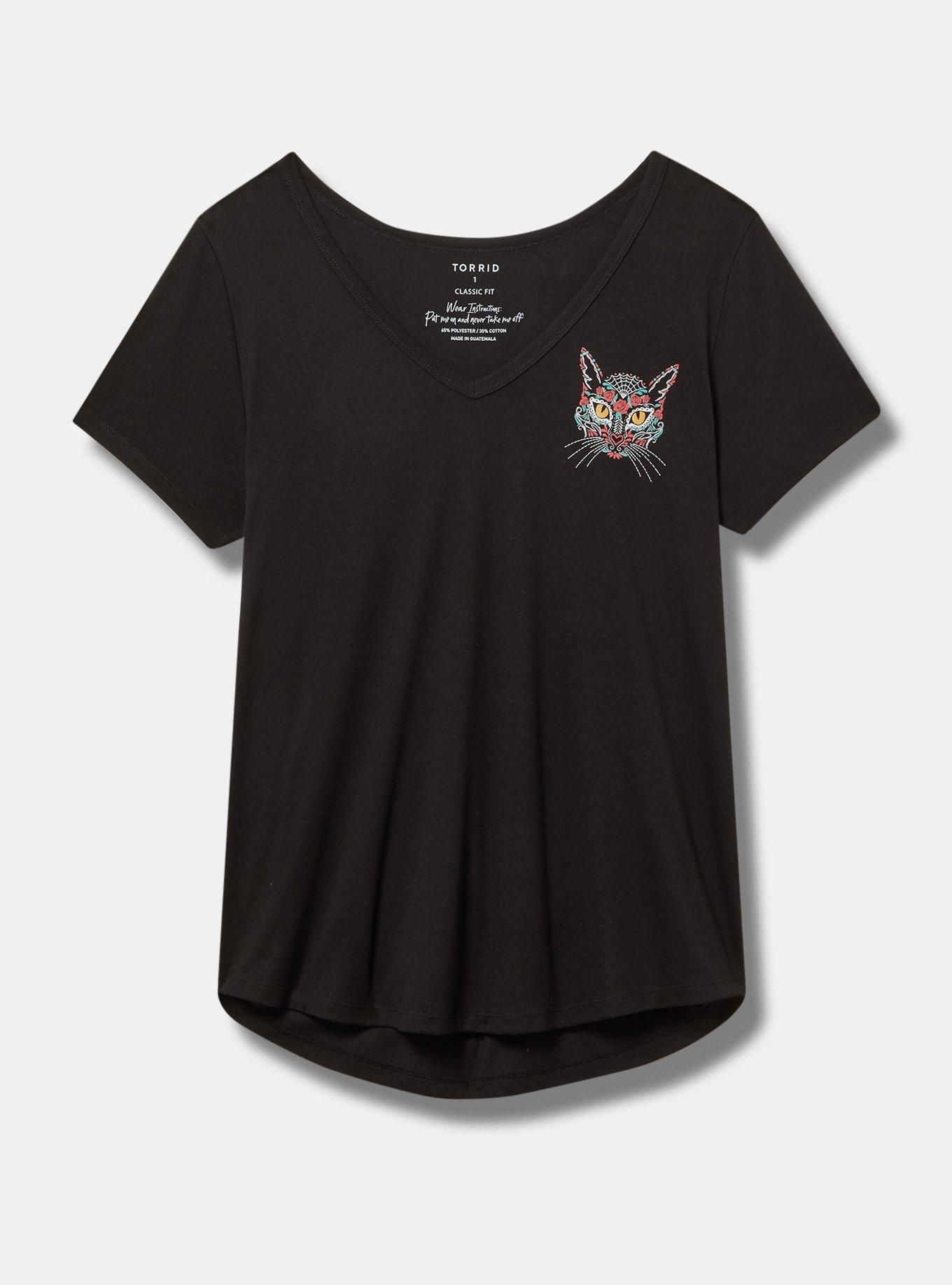 Cat Classic Signature Jersey Girlfriend Tee