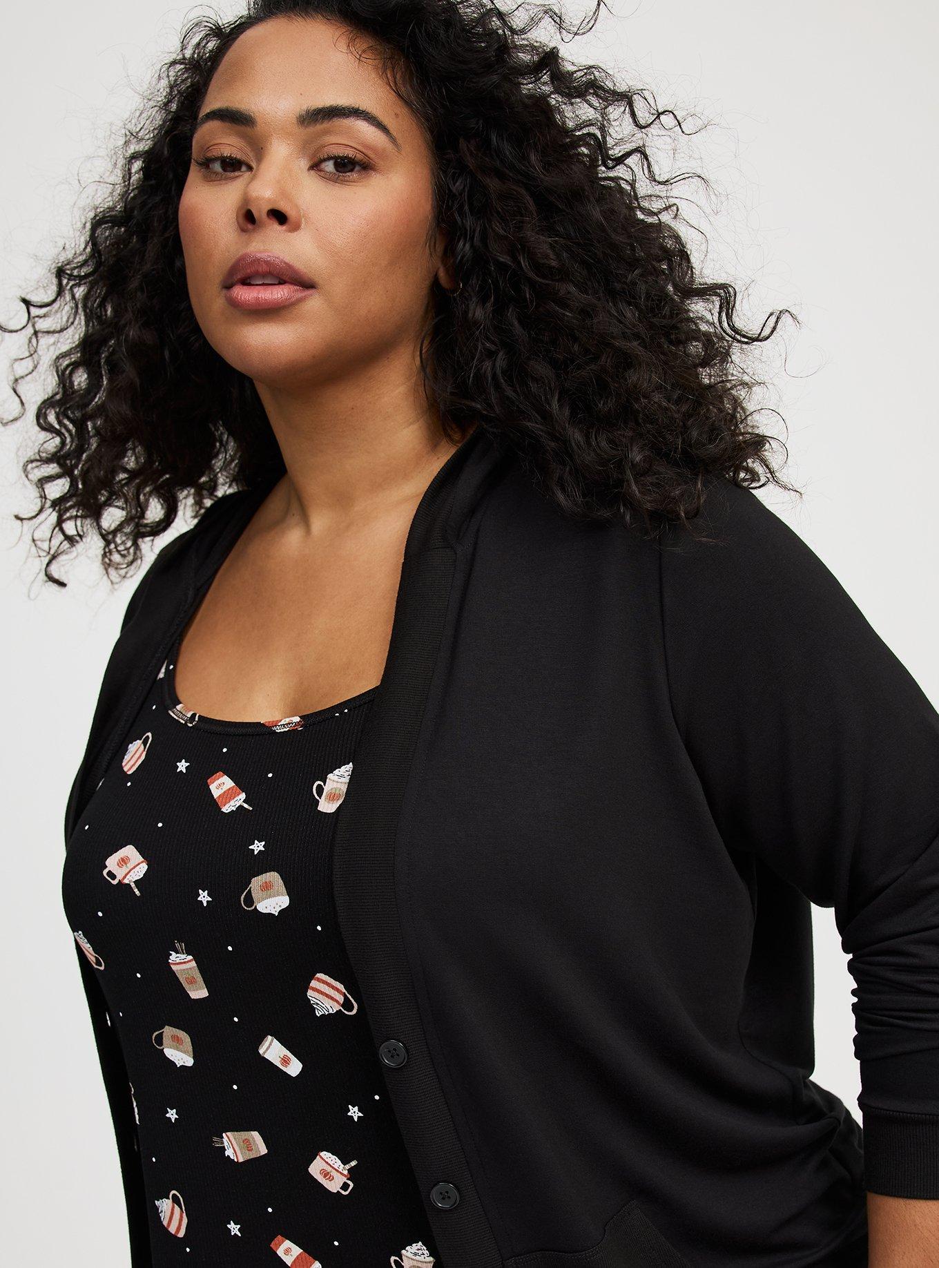 Hooded Lounge Cardigan