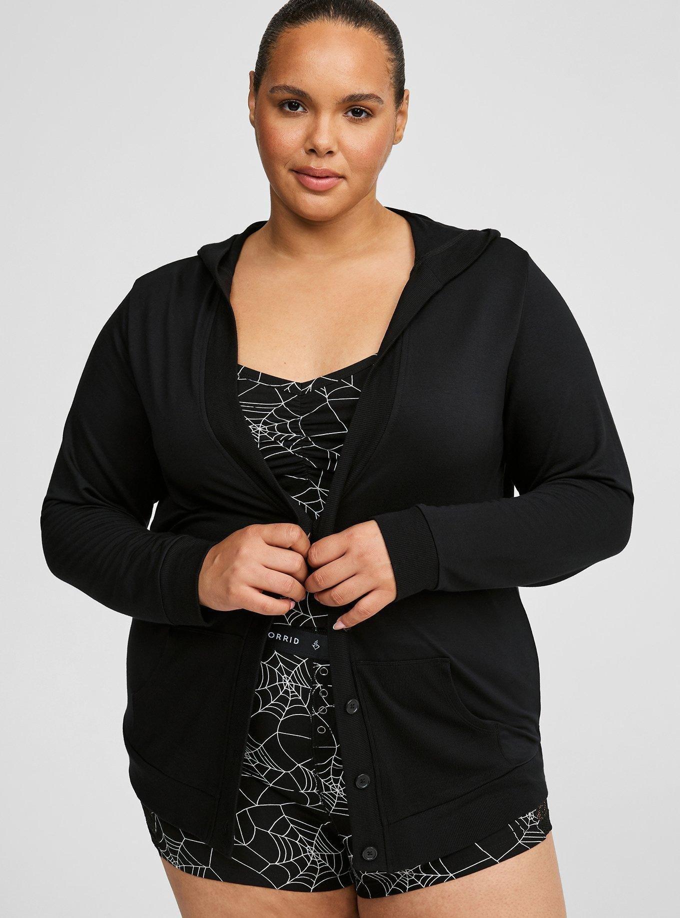 Hooded Lounge Cardigan