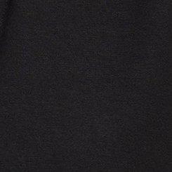 Plus Size Hooded Lounge Cardigan, DEEP BLACK, swatch