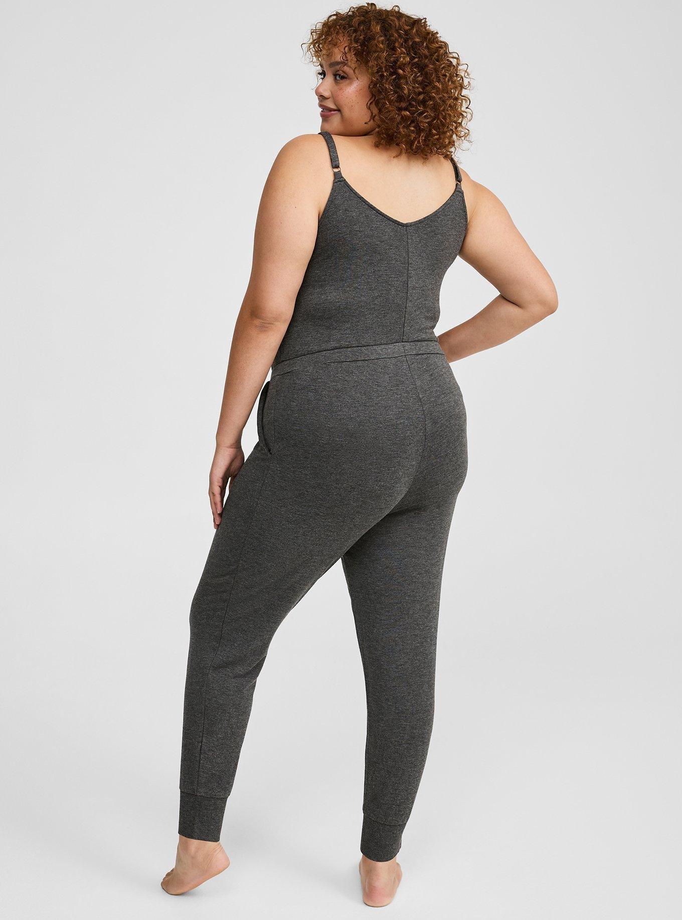 Lightweight French Terry Waistband Jumpsuit