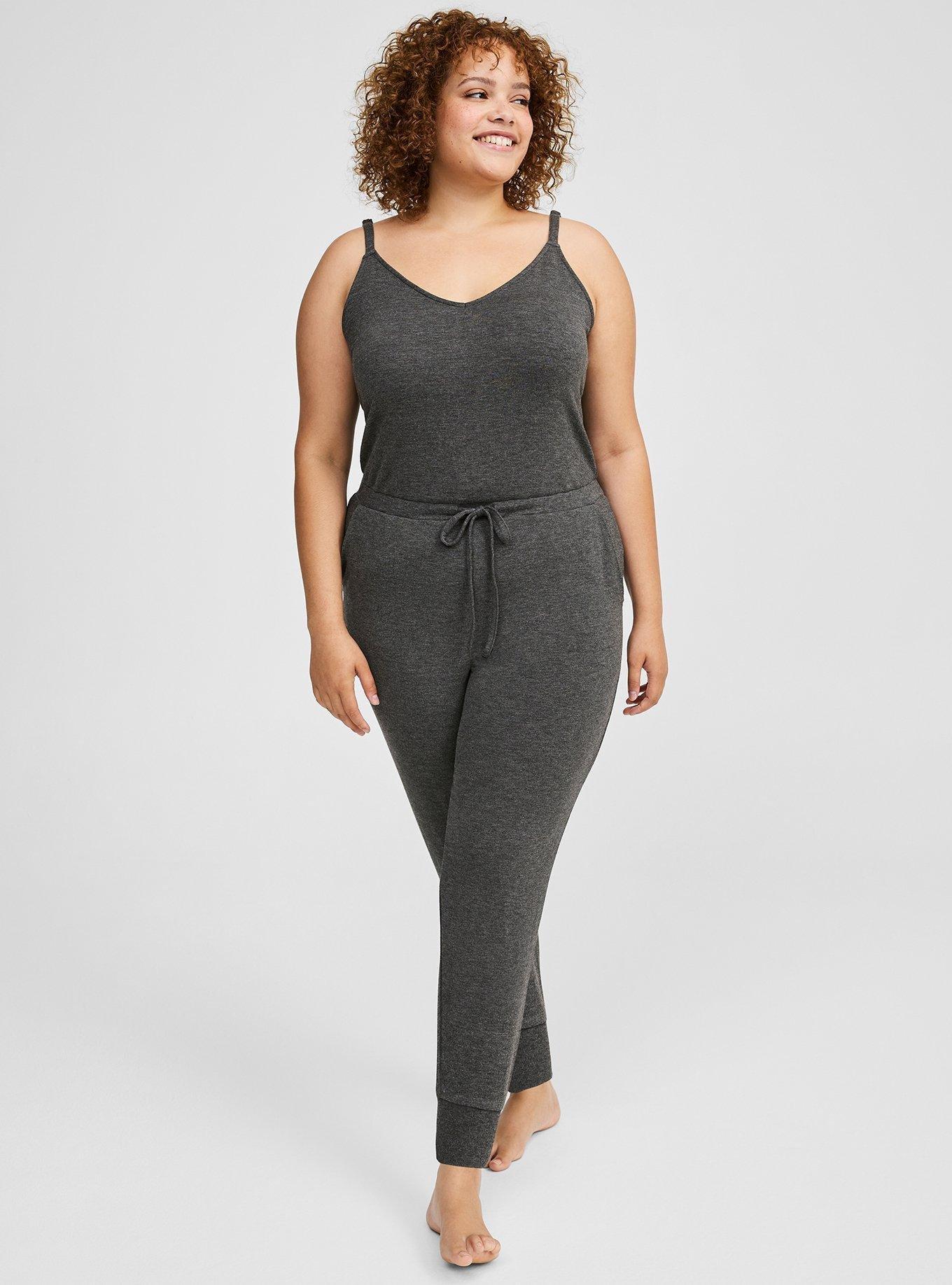 Lightweight French Terry Waistband Jumpsuit