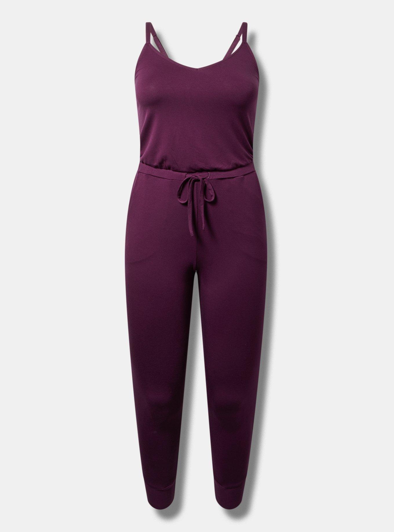 Lightweight French Terry Waistband Jumpsuit