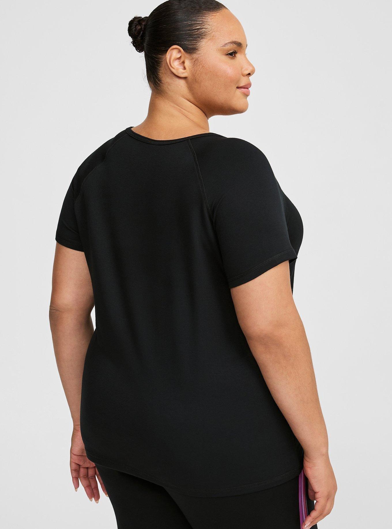 Lightweight French Terry Henley Lounge Tee