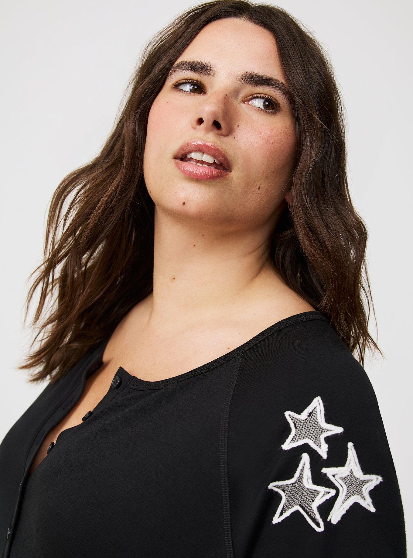 Lightweight French Terry Lounge Henley