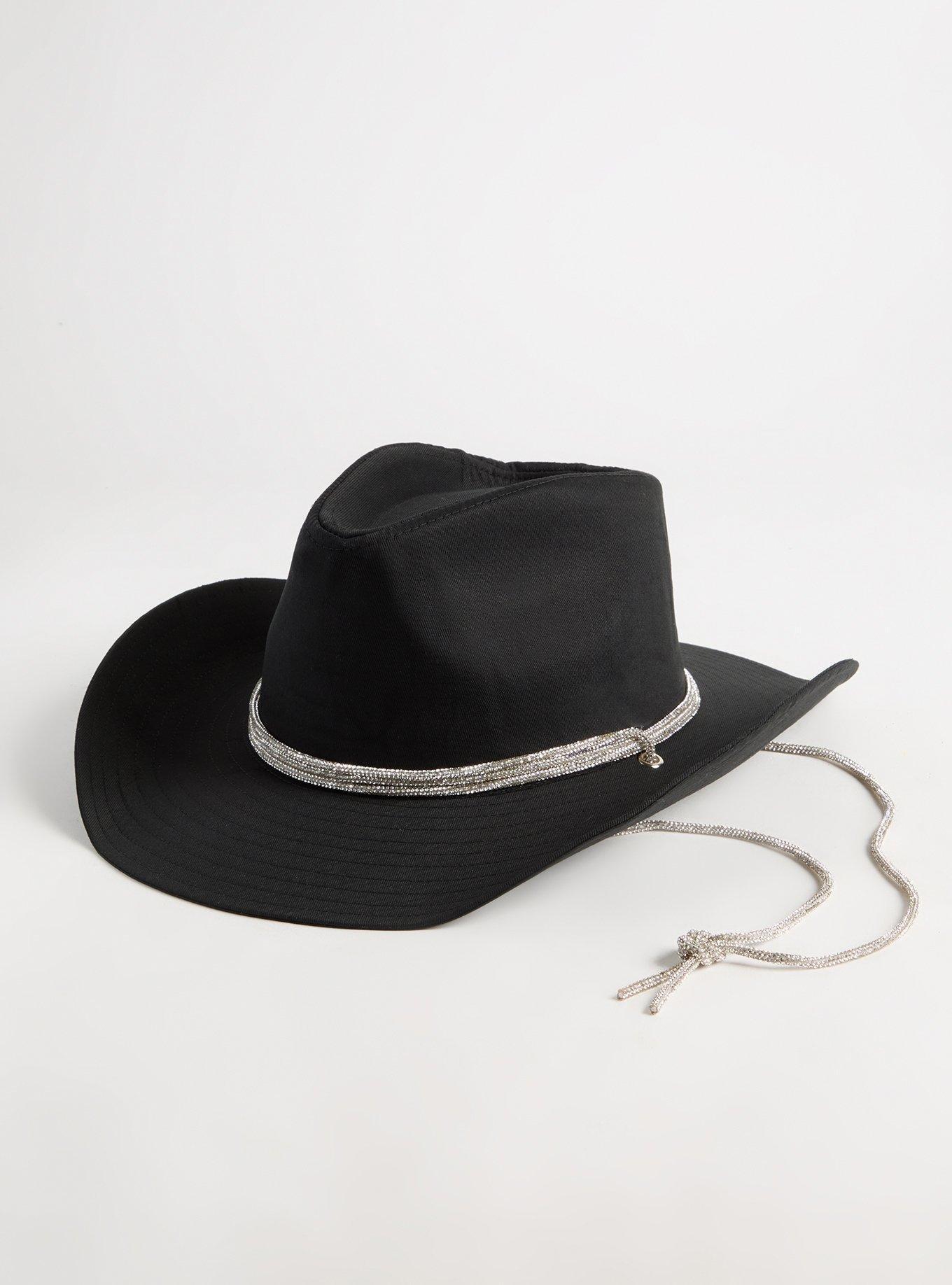 4 Stück Cowboy Hutbänder Mit Strasssteinen - Lederband Mit Bling Für Damen & Herren, 50 Cm Lang, Verschiedene Farben