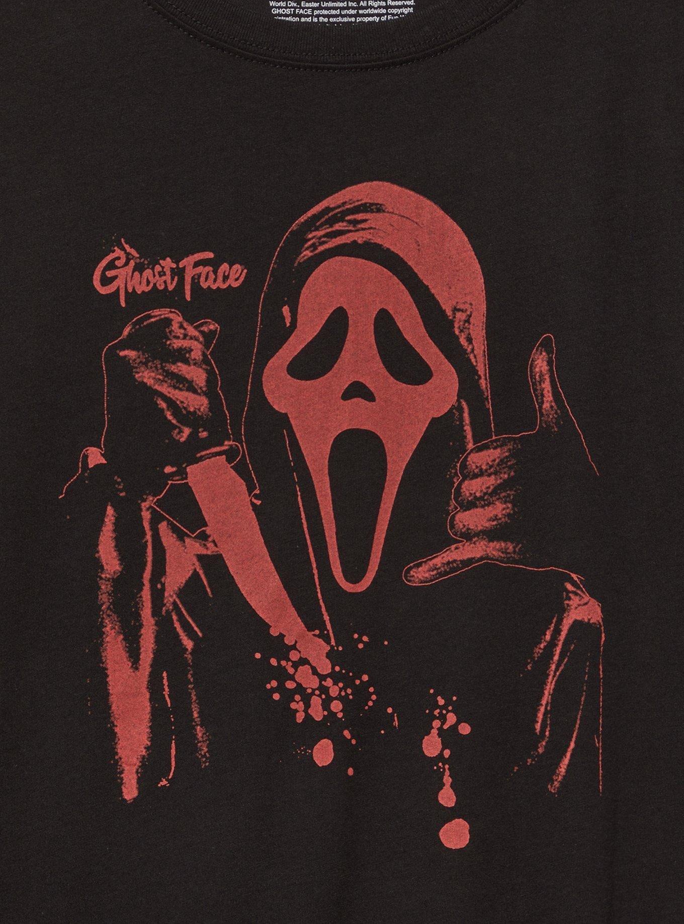 Scream Ghostface Classic Fit Cotton Crew Tee