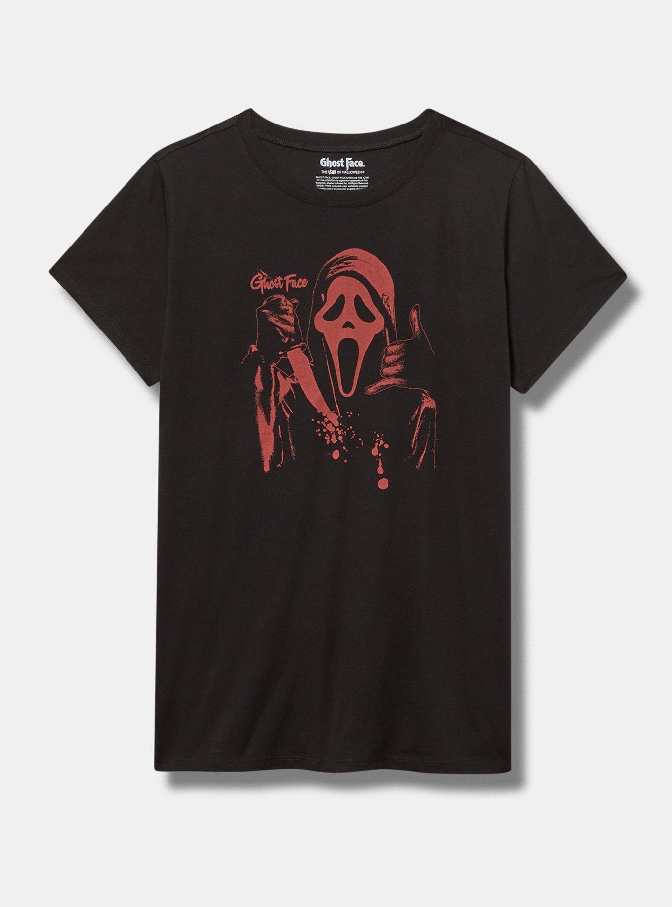 Scream Ghostface Classic Fit Cotton Crew Tee