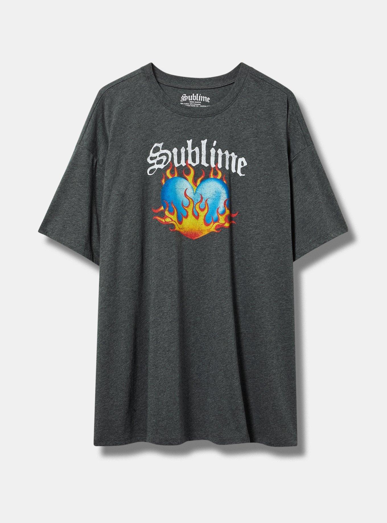 Sublime Oversized Fit Cotton Tunic Tee