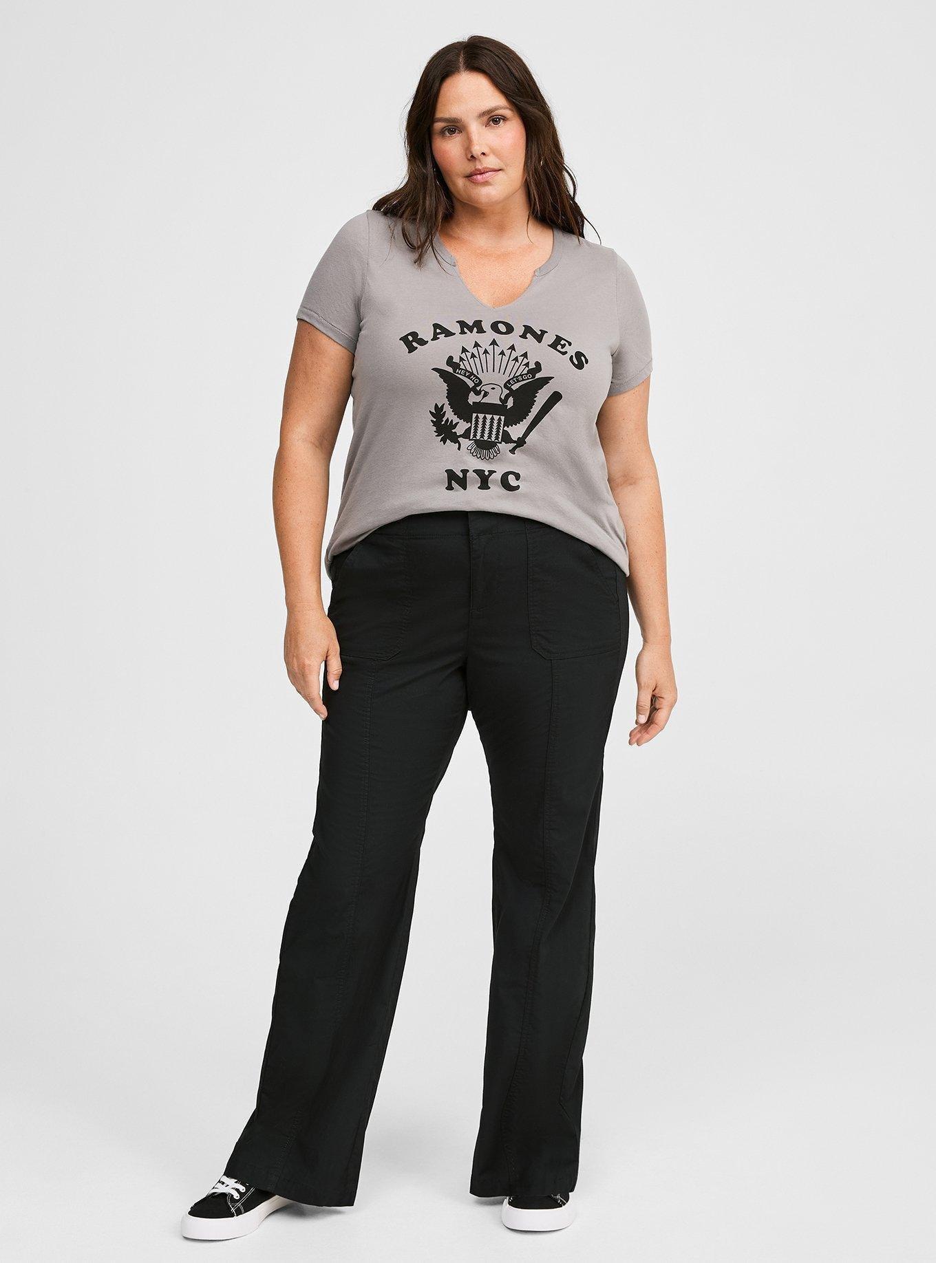 Ramones Classic Fit Cotton Notch Neck Tee