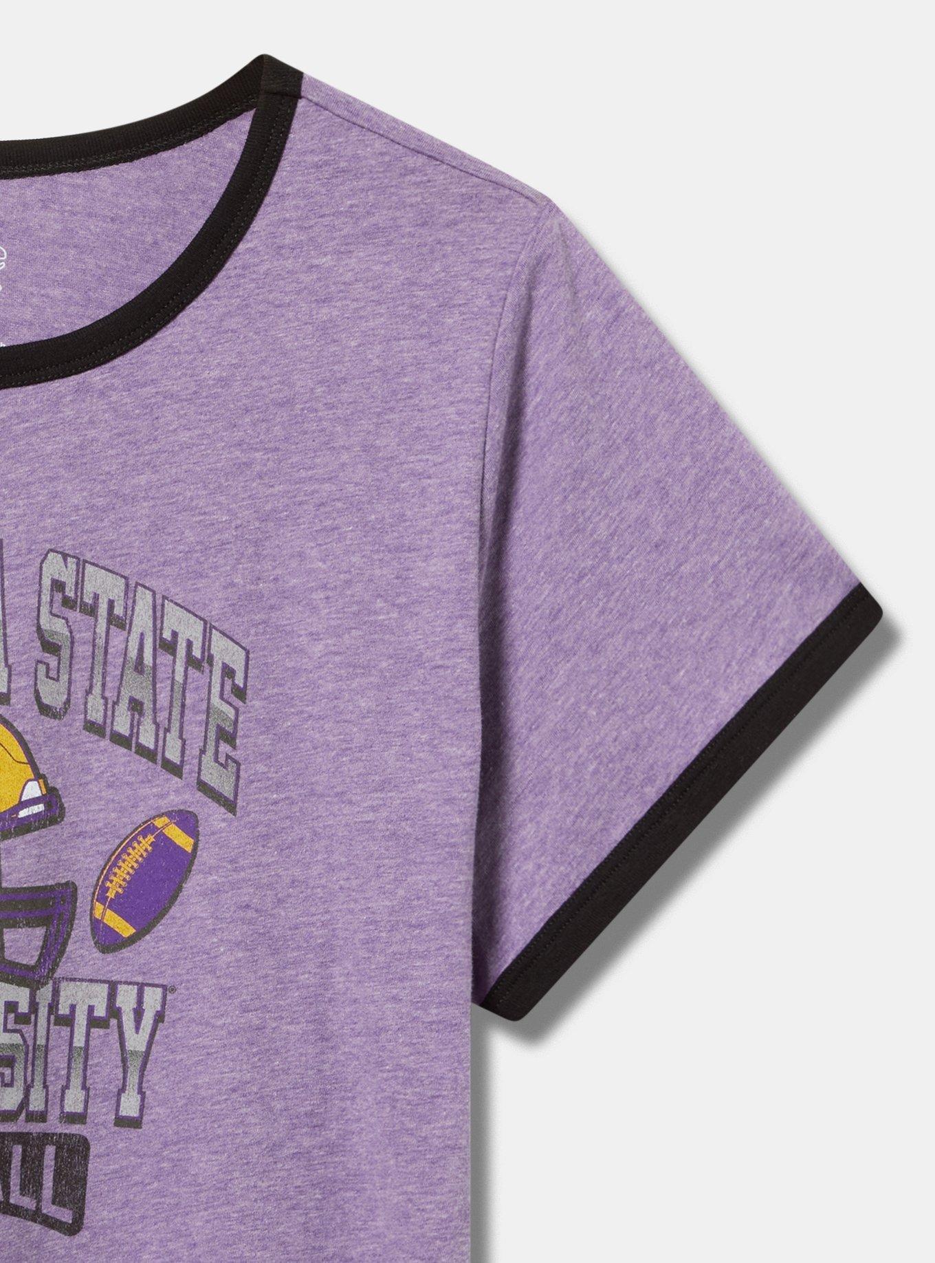 Louisiana State Classic Fit Cotton Ringer Tee