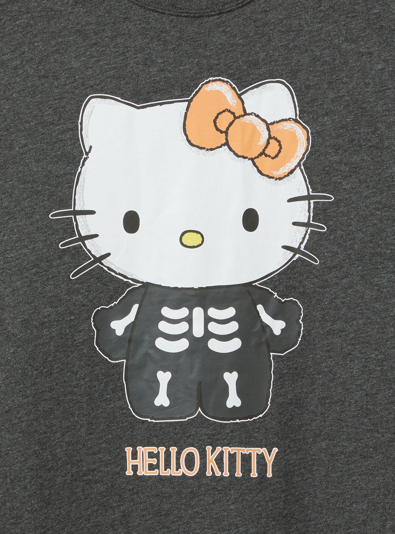 Hello Kitty Halloween Relaxed Fit Cotton Crew Tee