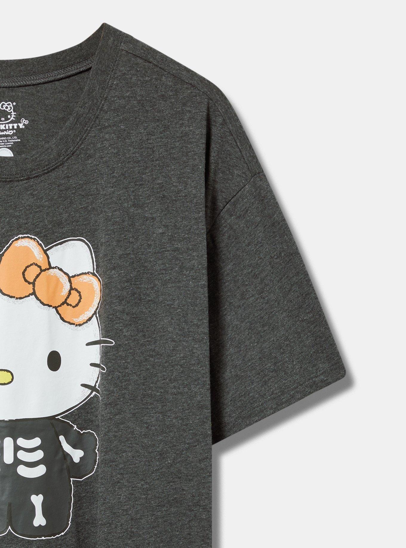 Hello Kitty Halloween Relaxed Fit Cotton Crew Tee