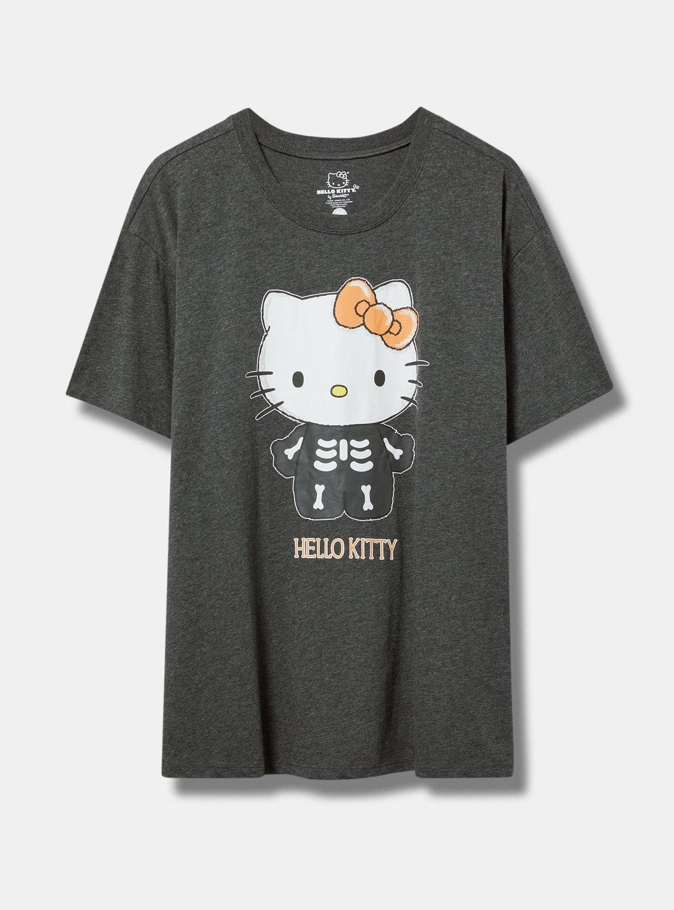 Hello Kitty Halloween Relaxed Fit Cotton Crew Tee