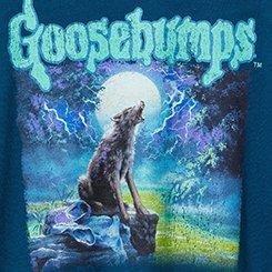 Goosebumps Relaxed Fit Cotton Crew Tee, BLUE TOPAZ, swatch