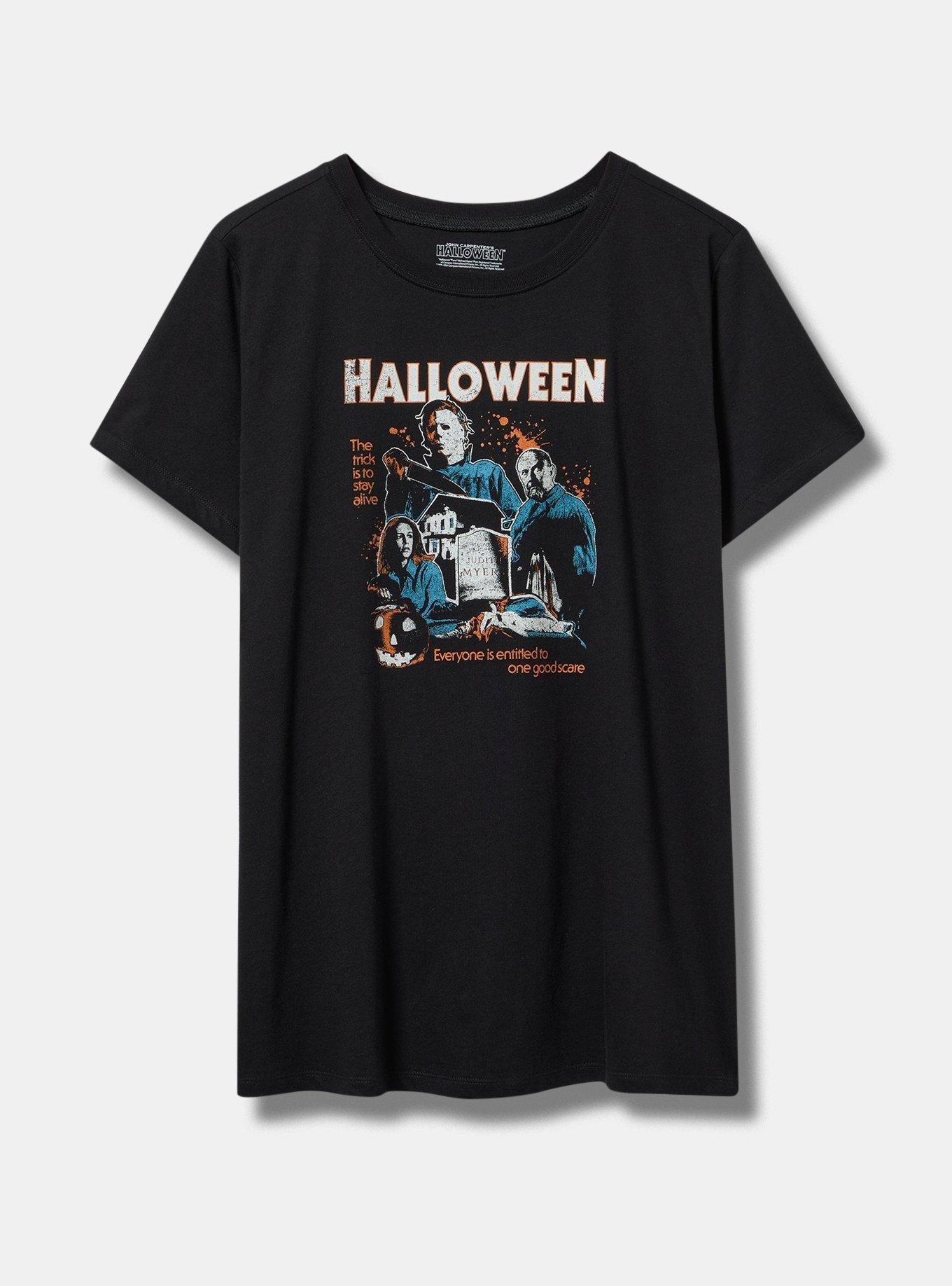 Halloween Classic Fit Cotton Crew Tee