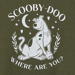 Scooby Doo Fitted Cotton Varsity Boatneck Tee, DEEP DEPTHS, swatch