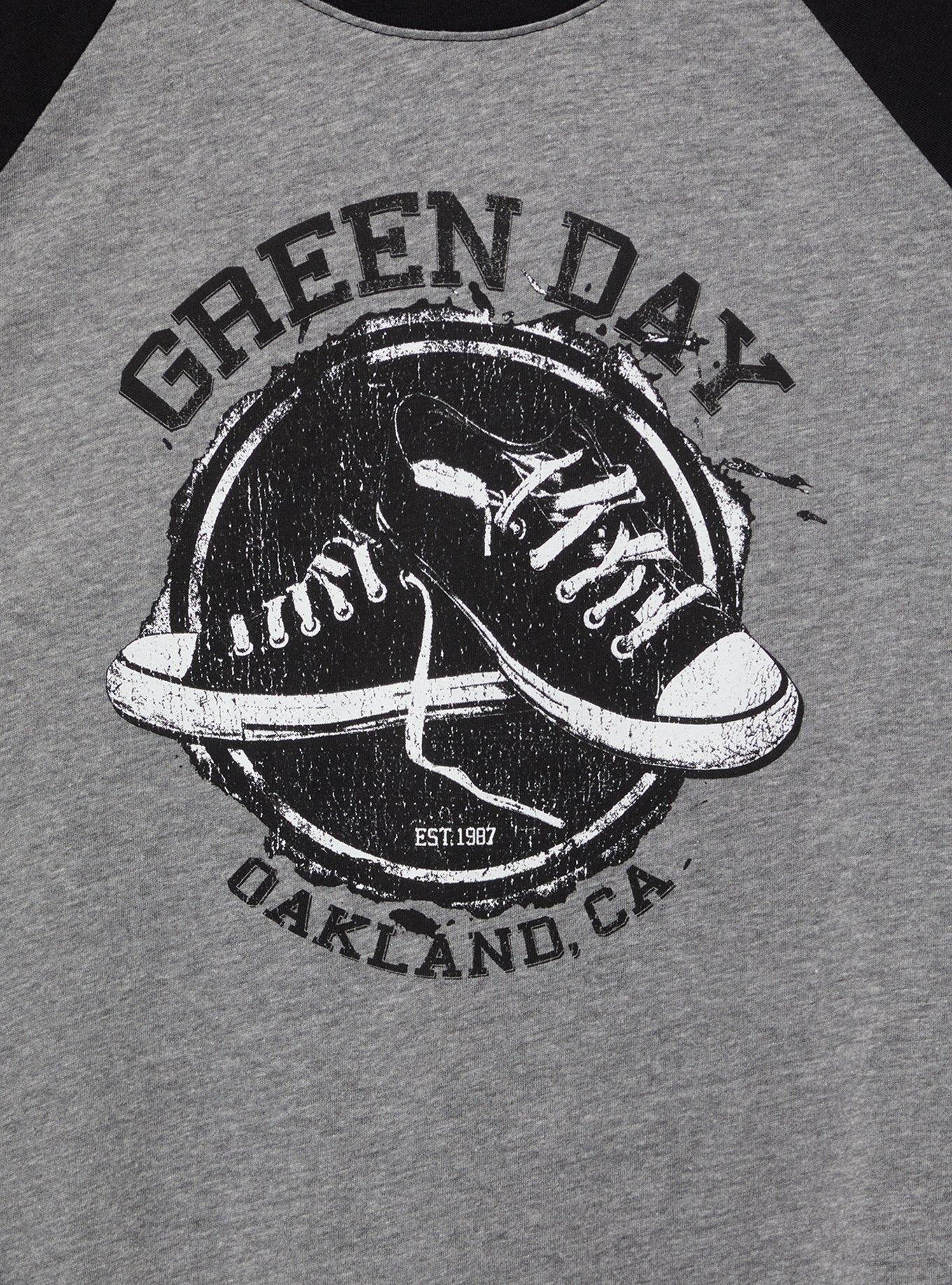 Green Day Classic Fit Cotton Raglan