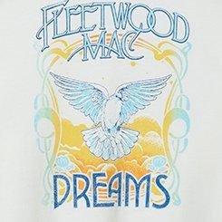 Fleetwood Mac Oversized Fit Cotton Tunic Tee, BLANC DE BLANC, swatch