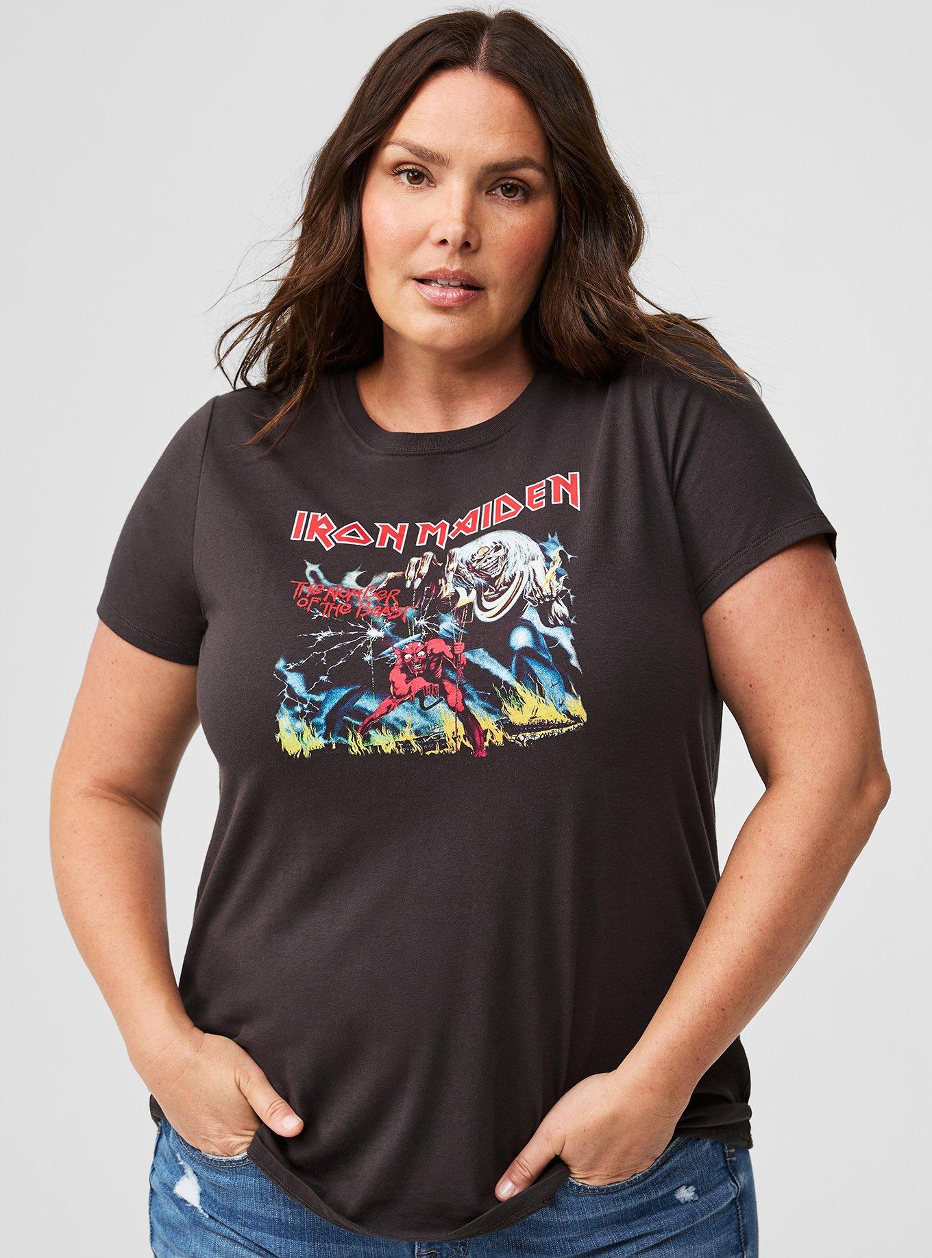 Iron Maiden Classic Fit Crew Tee