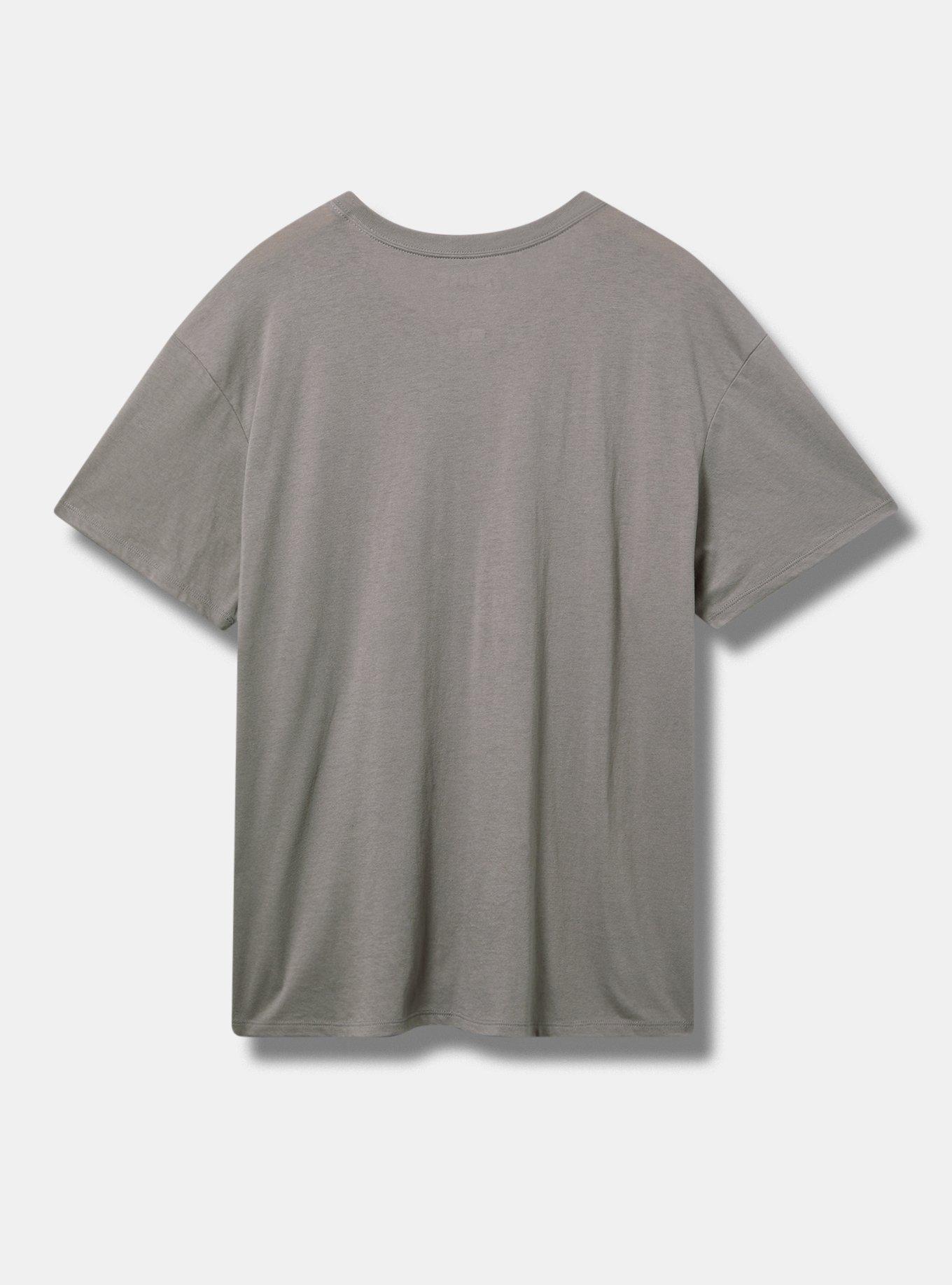 The Cure Relaxed Boxy Fit Cotton Tee, GREY, alternate