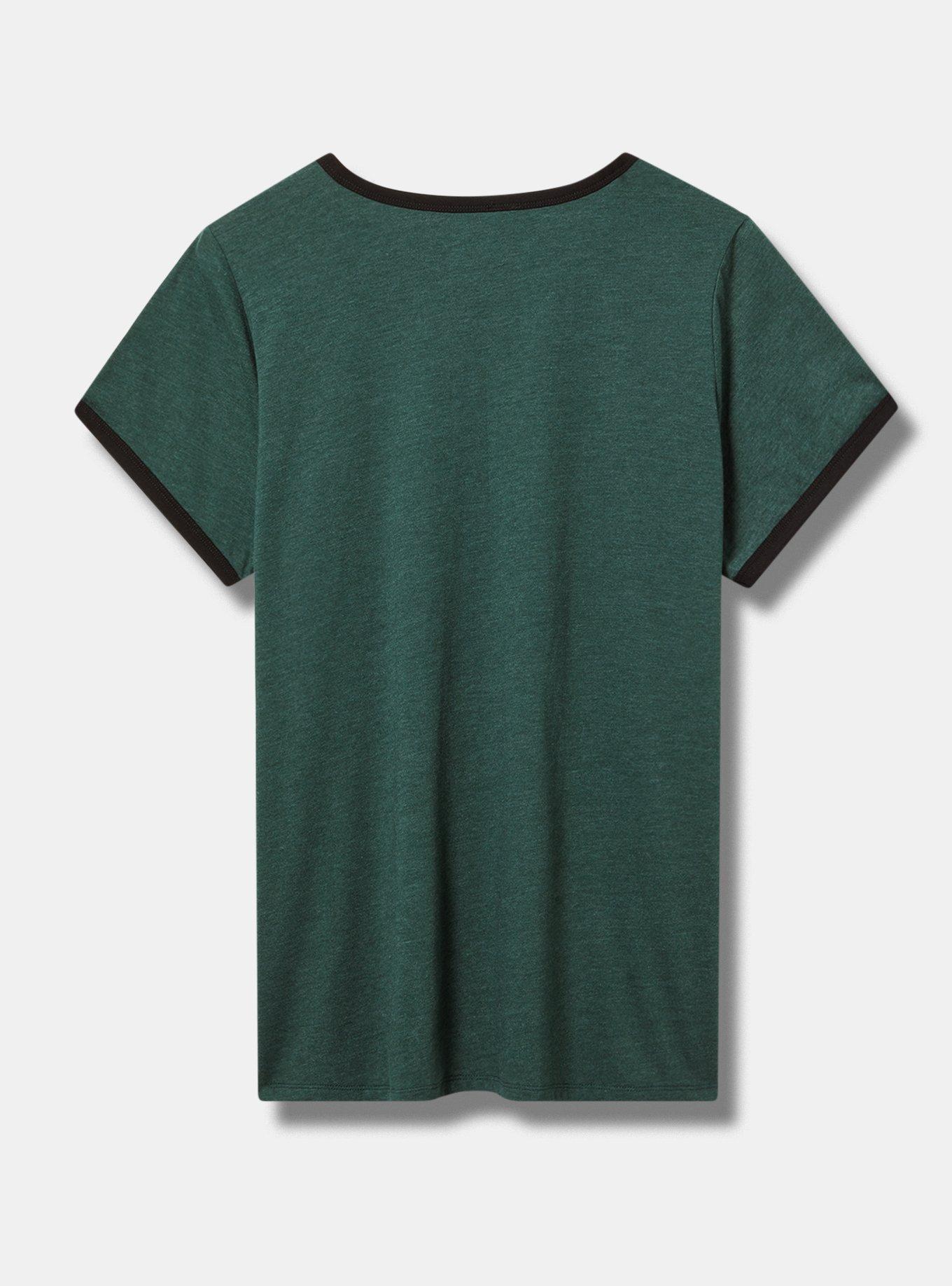 Michigan State Classic Fit Cotton Ringer Tee