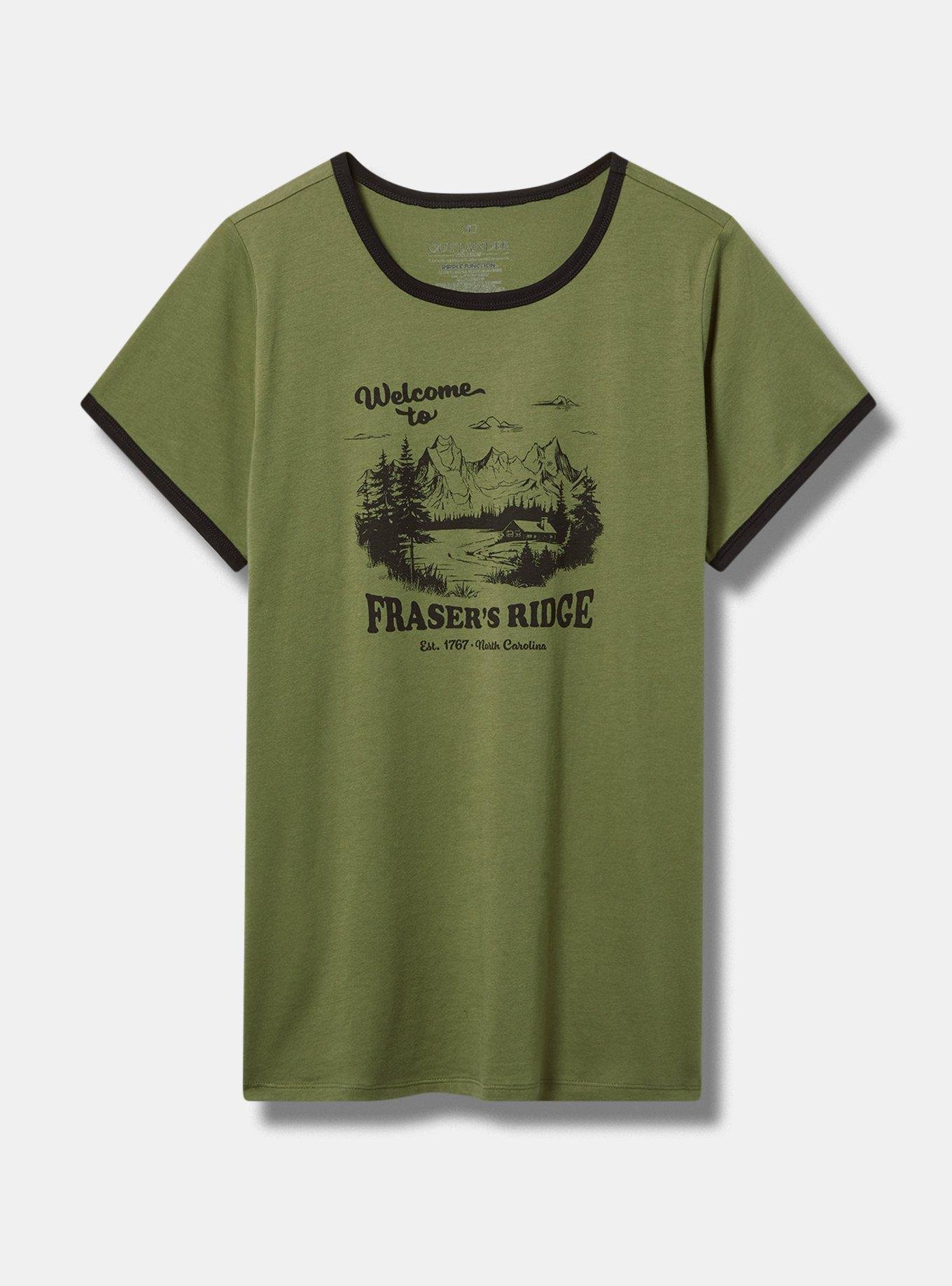 Plus Size - Outlander Classic Fit Cotton Ringer Tee - Torrid