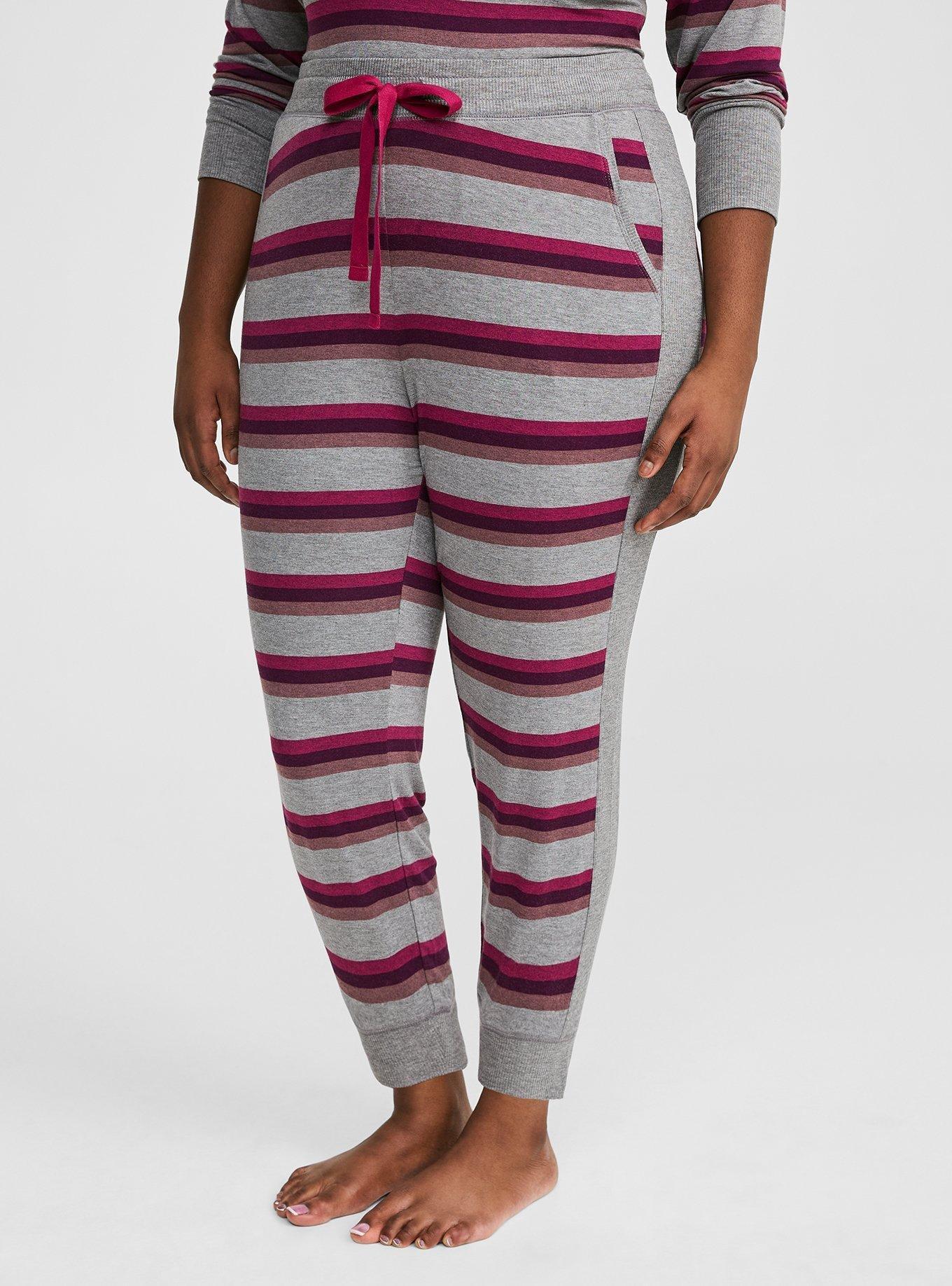 Super Soft Ribbed Inset Lounge Jogger