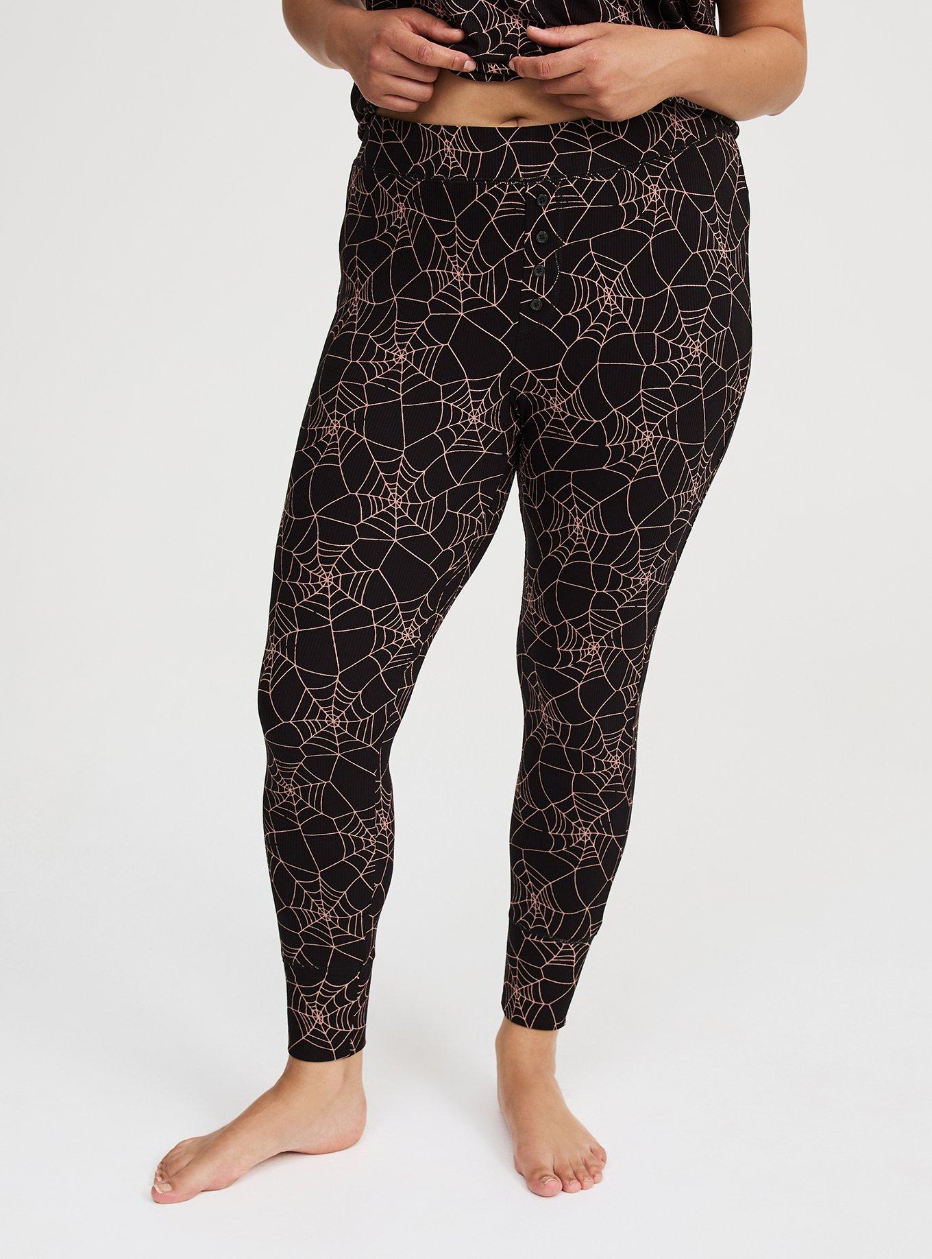 Super Soft Rib Full Length Sleep Legging