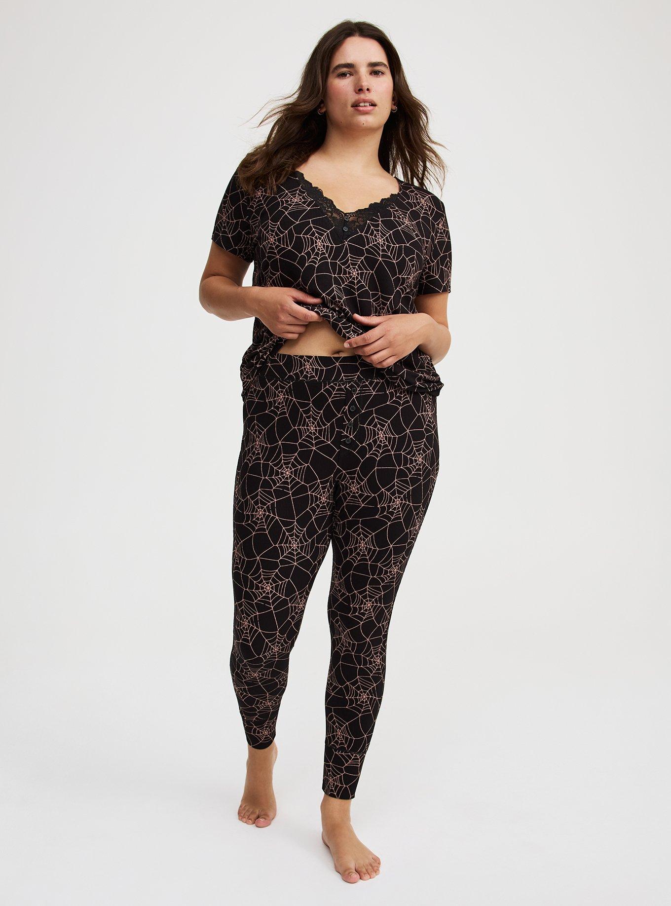 Super Soft Rib Full Length Sleep Legging