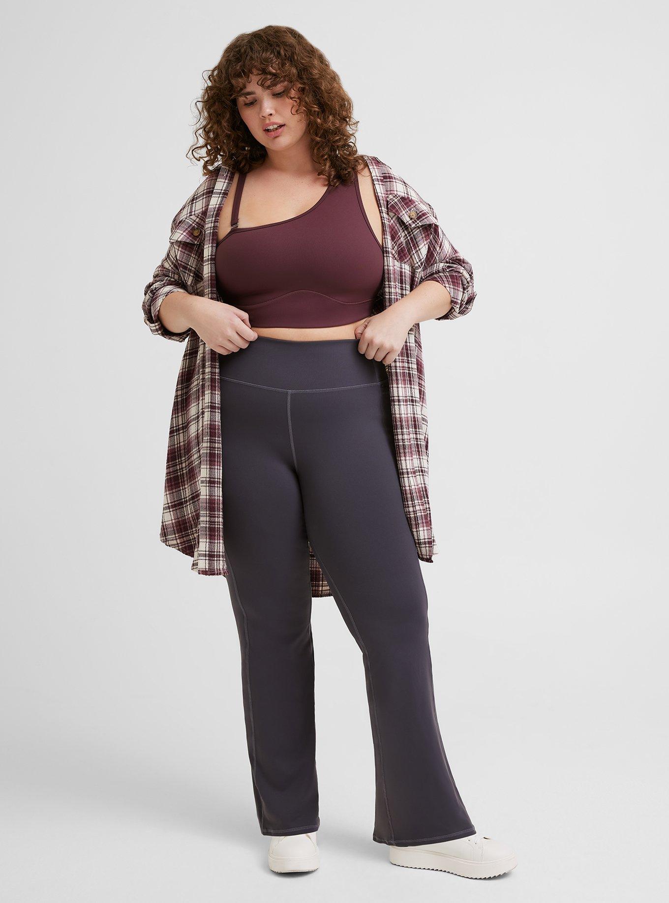 Low Impact Wireless One Shoulder Active Sports Bra, SASSAFRAS DOUBLE SPACEDYE, alternate