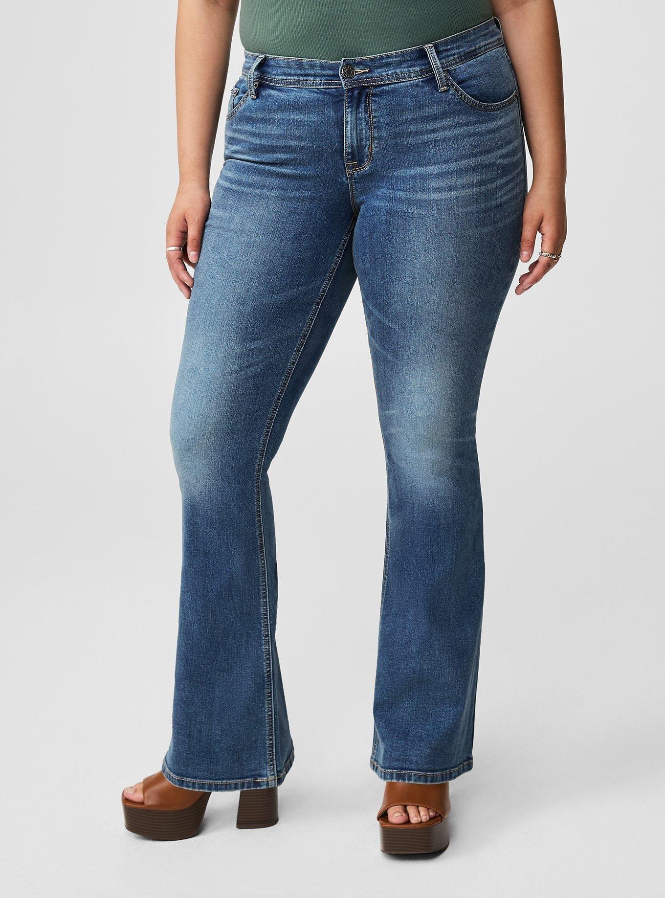 Luxe Slim Boot Super Stretch Mid-Rise Jean