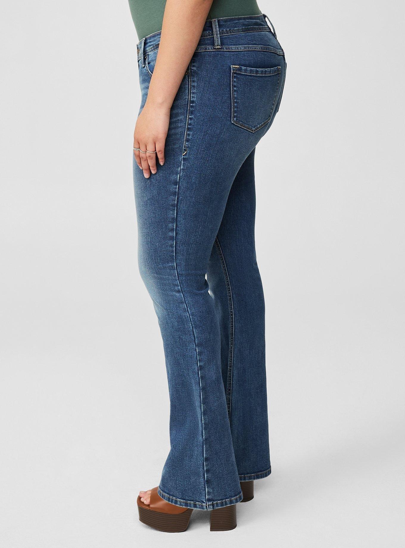 Luxe Slim Boot Super Stretch Mid-Rise Jean