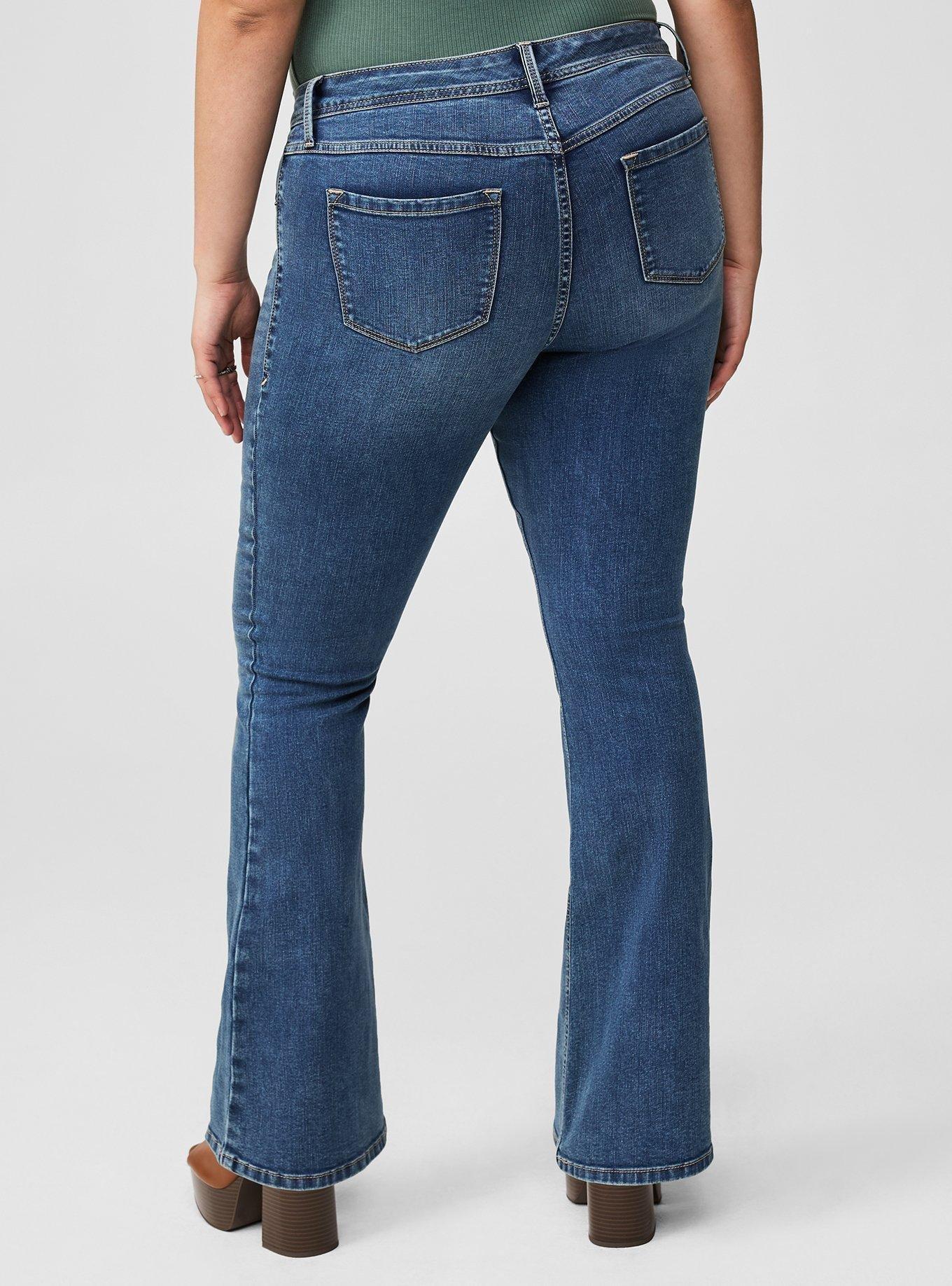 Luxe Slim Boot Super Stretch Mid-Rise Jean