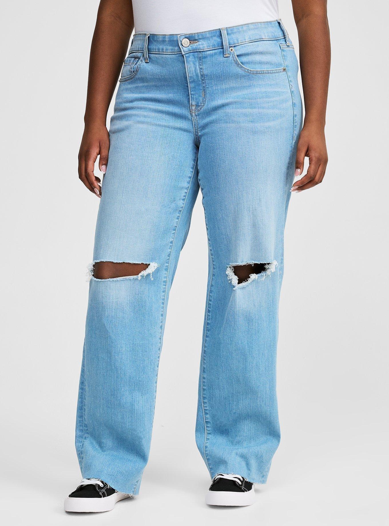 Perfect Wide-Leg Mid-Rise Jean