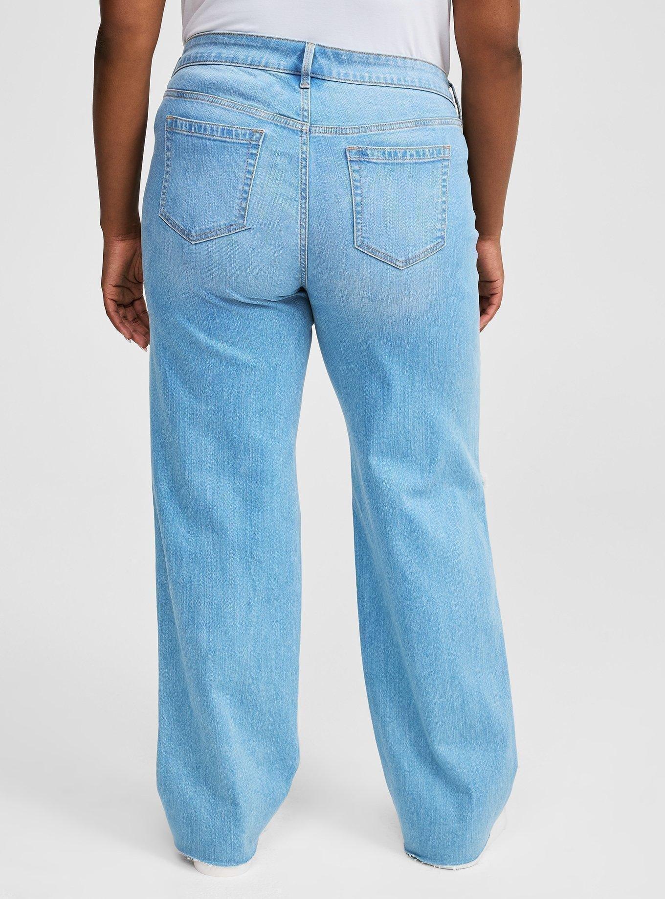 Perfect Wide-Leg Mid-Rise Jean