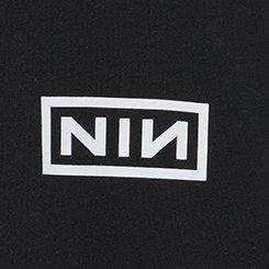 Nine Inch Nails Classic Fit Cotton Crew Tee, DEEP BLACK, swatch