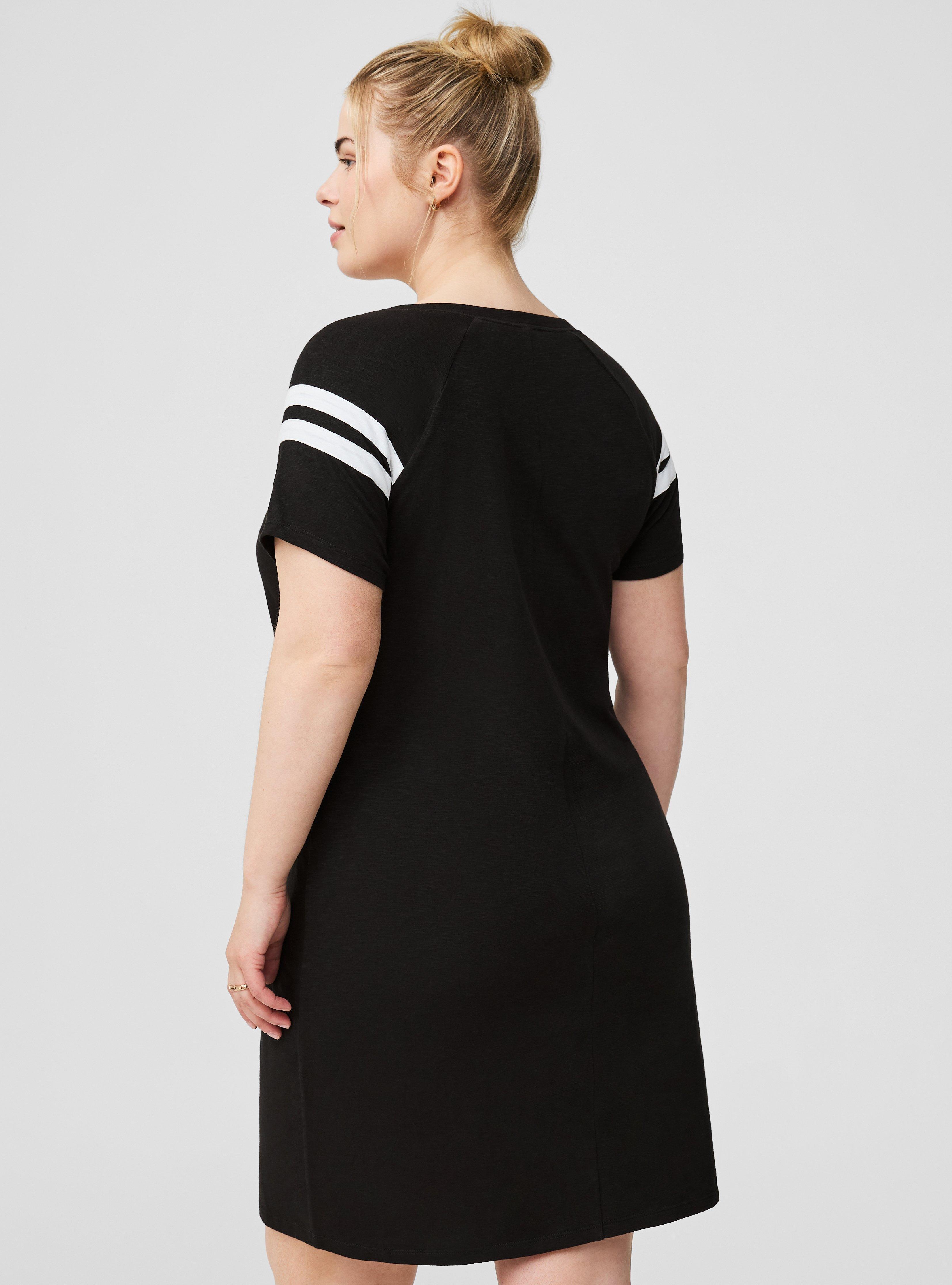 Mini Slub Jersey Graphic Tee Dress