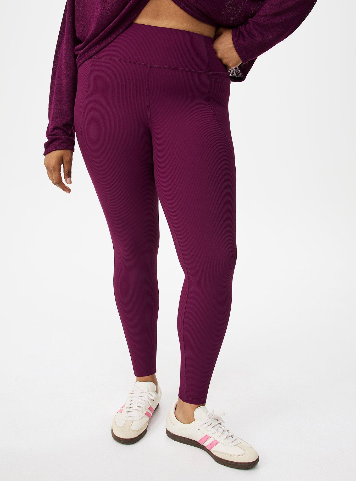 Performance Rib Full Length Active Legging