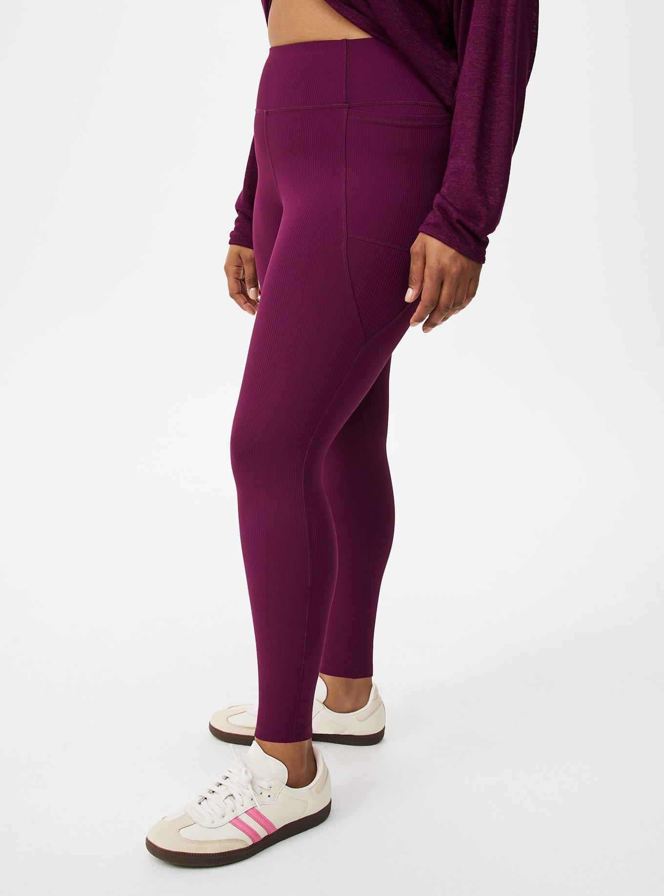 Performance Rib Full Length Active Legging