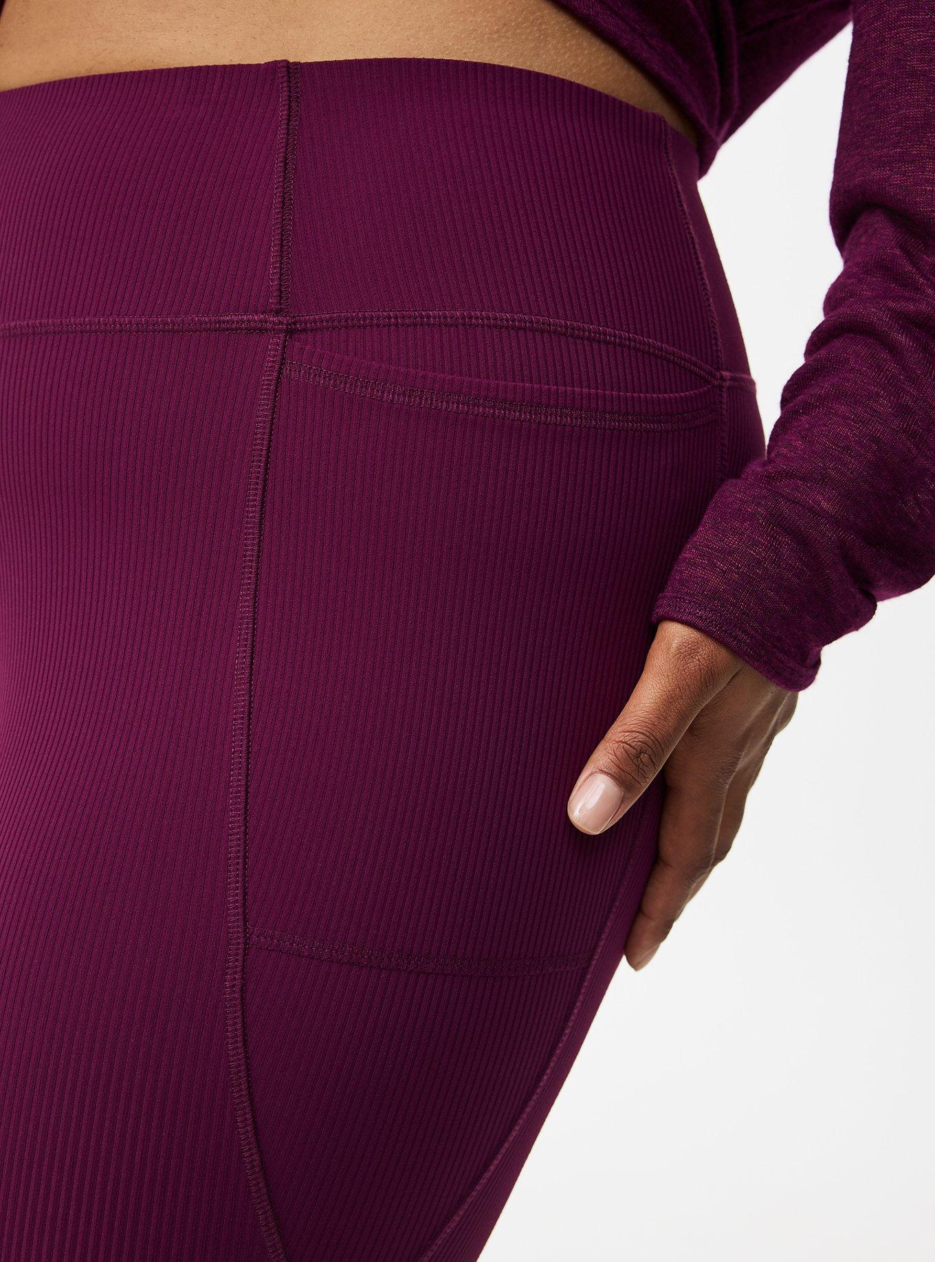 Performance Rib Full Length Active Legging