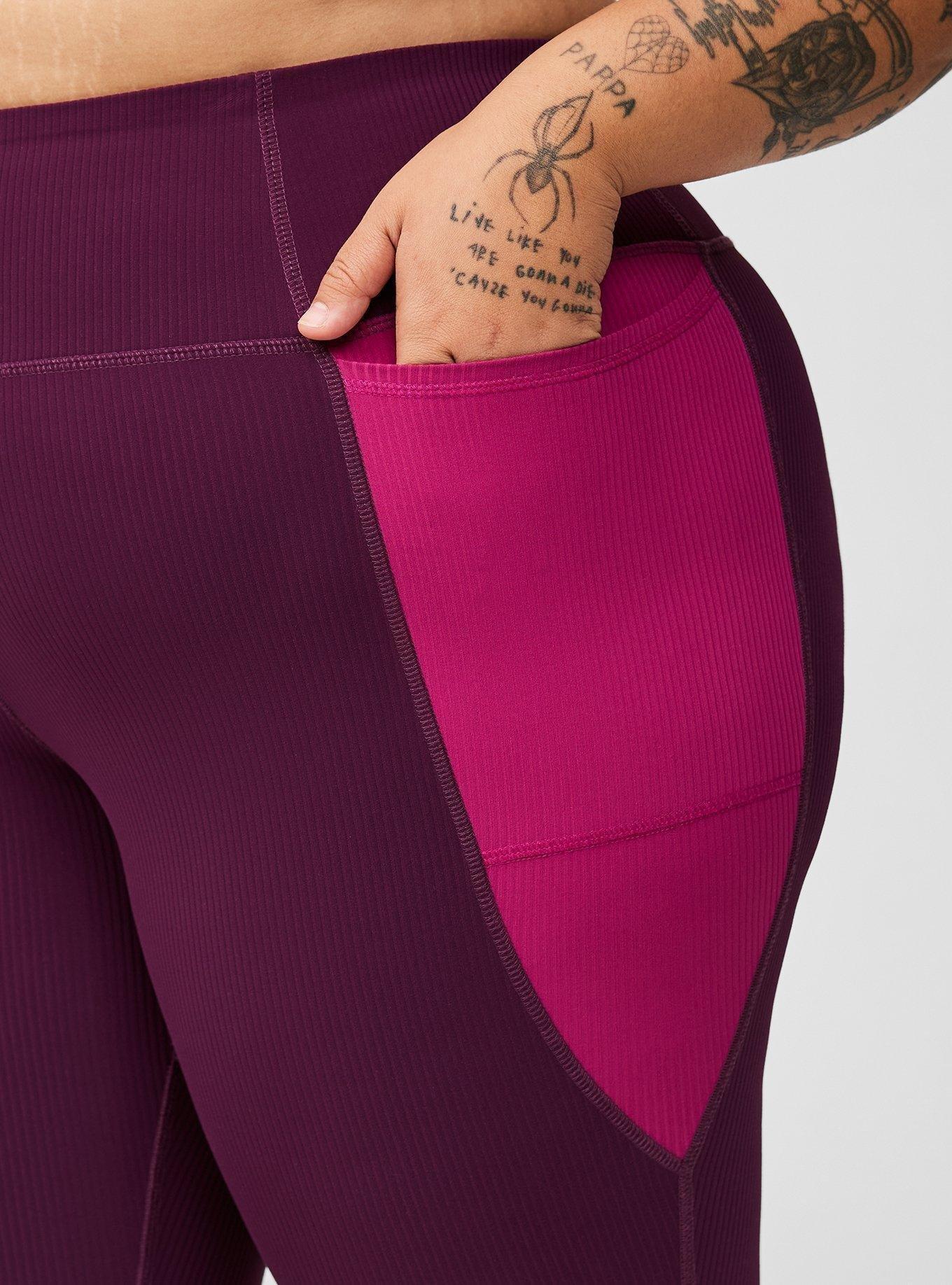 Performance Core Rib Full Length Active Legging