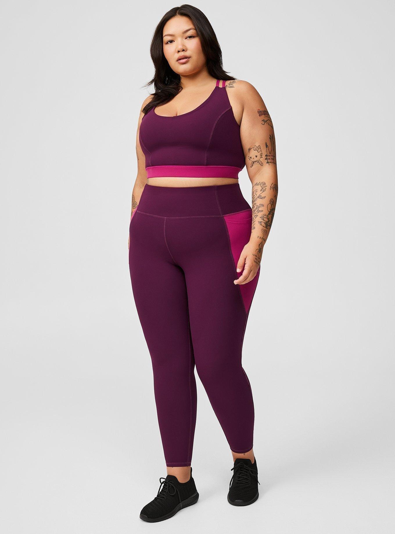 Performance Core Rib Full Length Active Legging