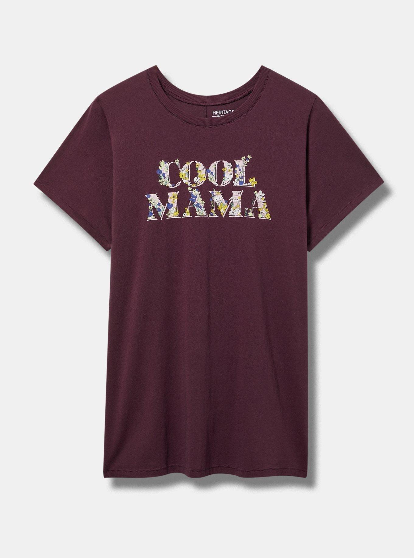 Cool Mama Classic Fit Heritage Jersey Crew Tee