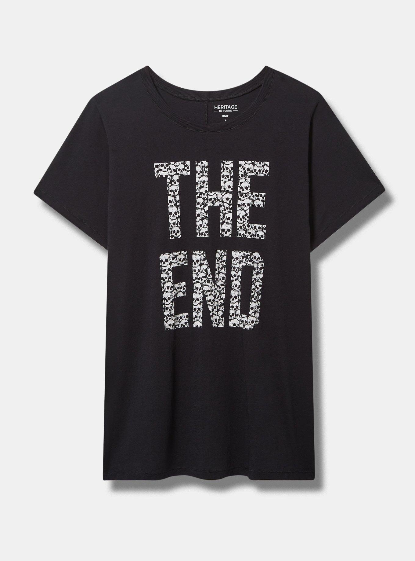 The End Classic Fit Heritage Jersey Crew Tee